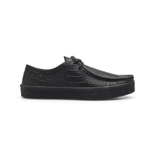 Load image into Gallery viewer, LAST RESORT AB - &quot;VM006 LO&quot; LEATHER MOCCASIN SHOES (BLACK)
