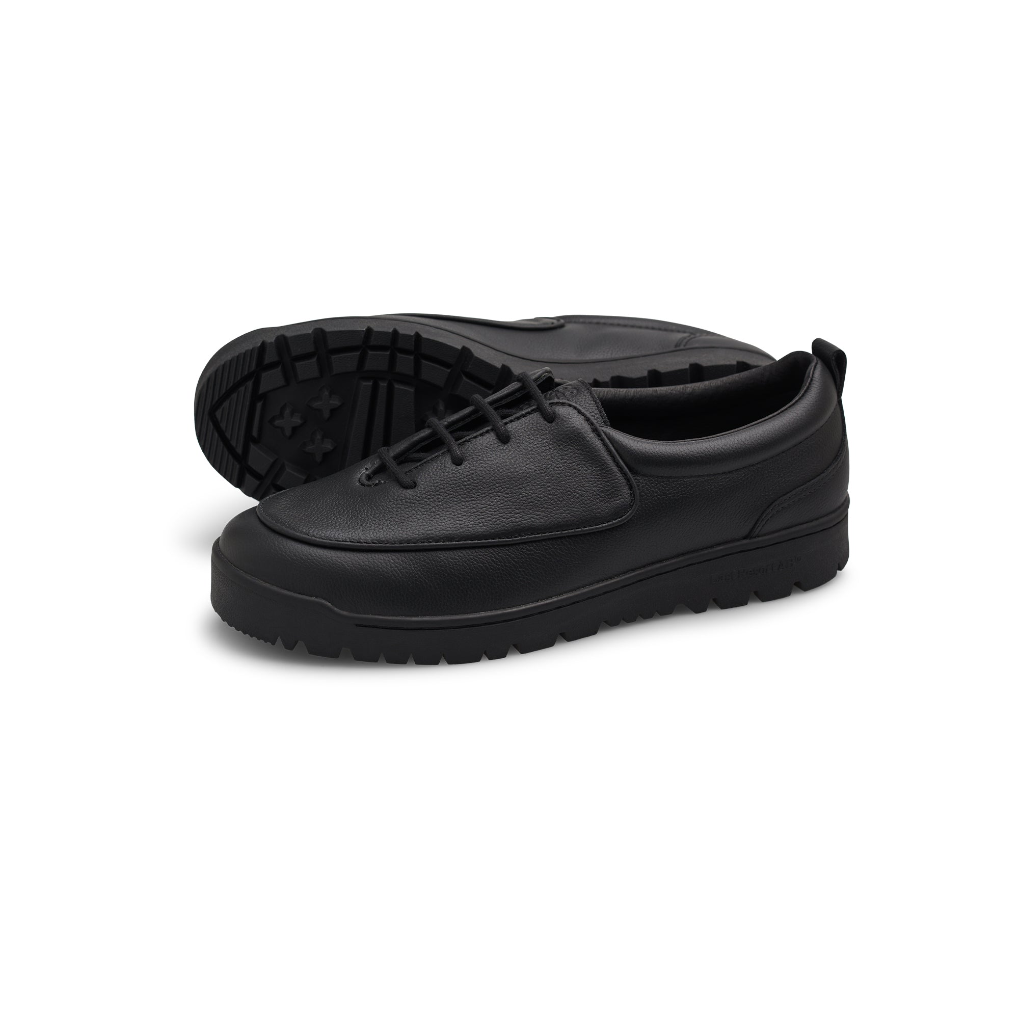 "GM001" LEATHER SHOES (BLACK)