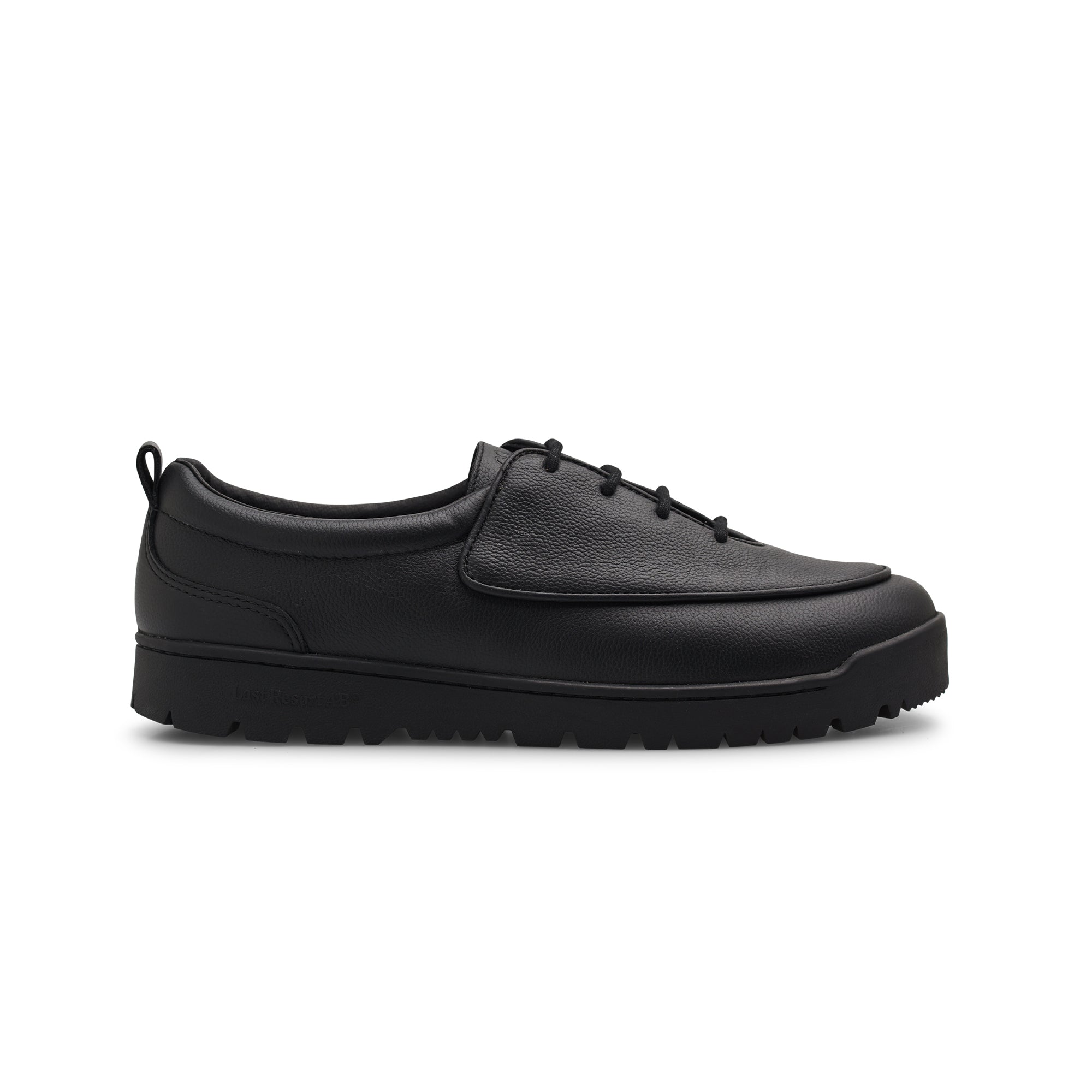 "GM001" LEATHER SHOES (BLACK)
