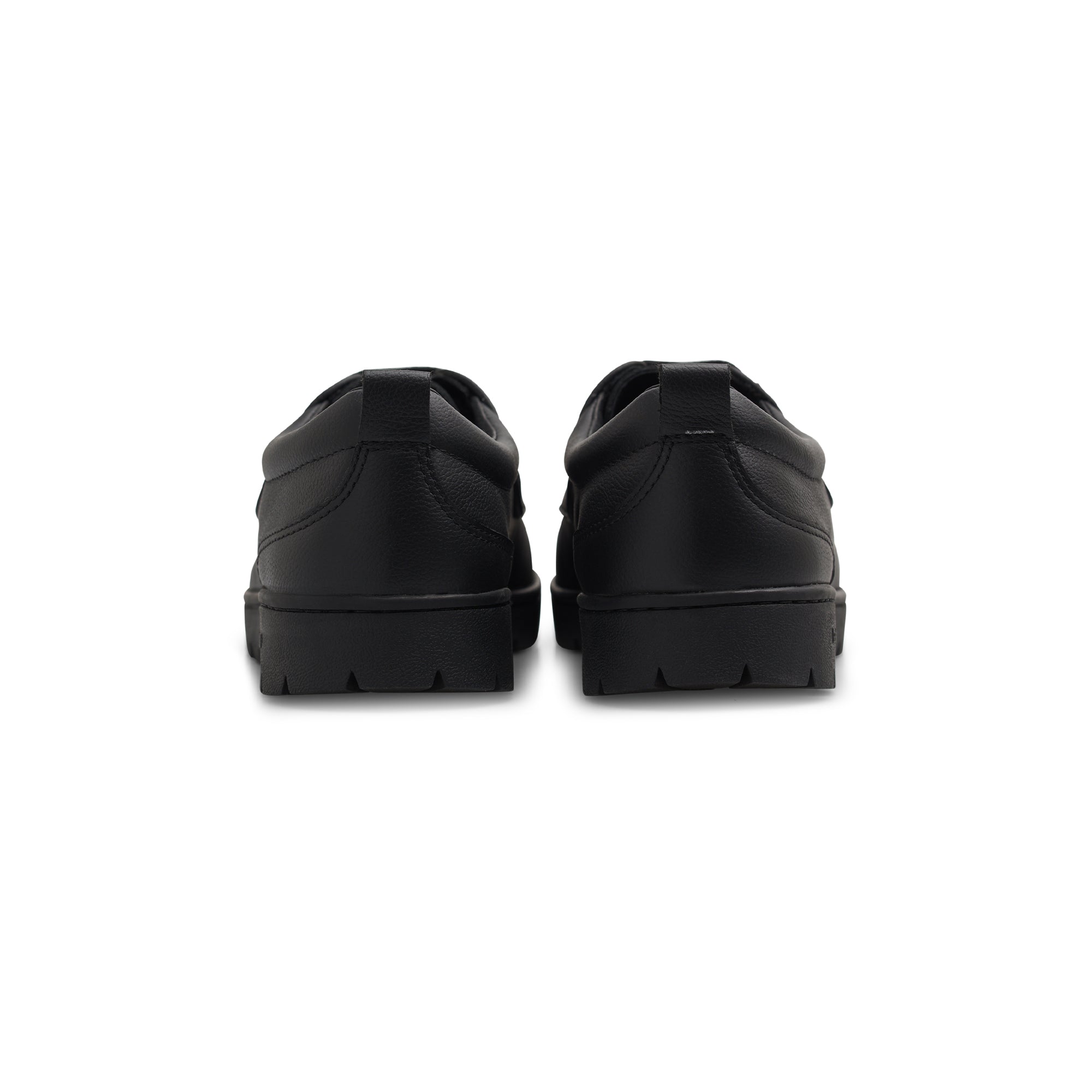 "GM001" LEATHER SHOES (BLACK)-4