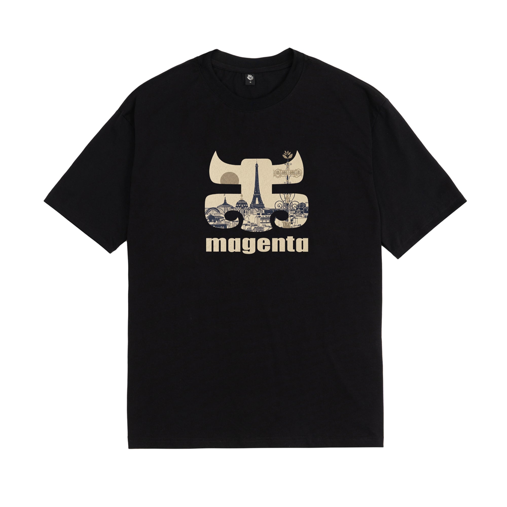 "MAGENTPATH" T-SHIRT (BLACK)