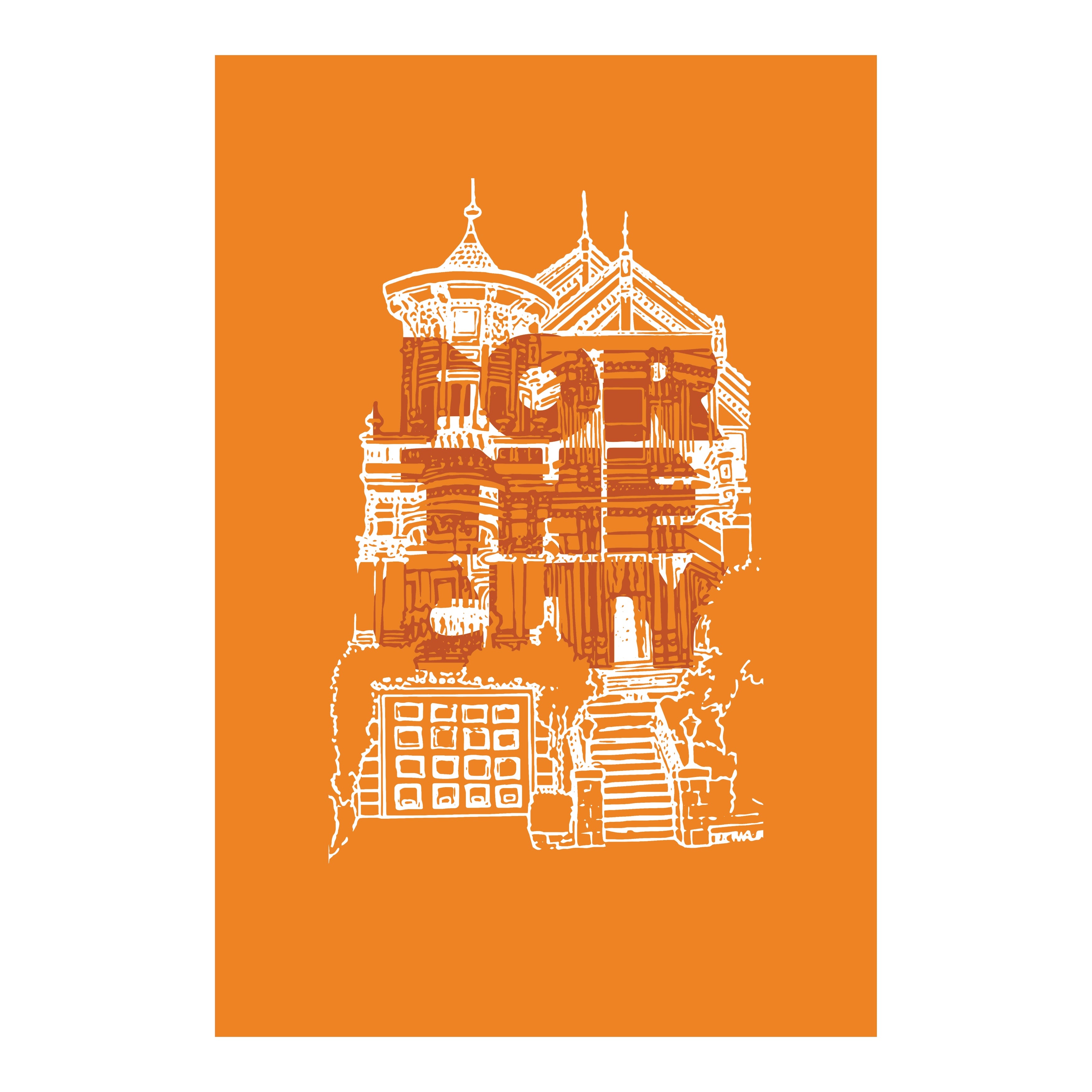 "FOR THE CITY" PRINT (A2)