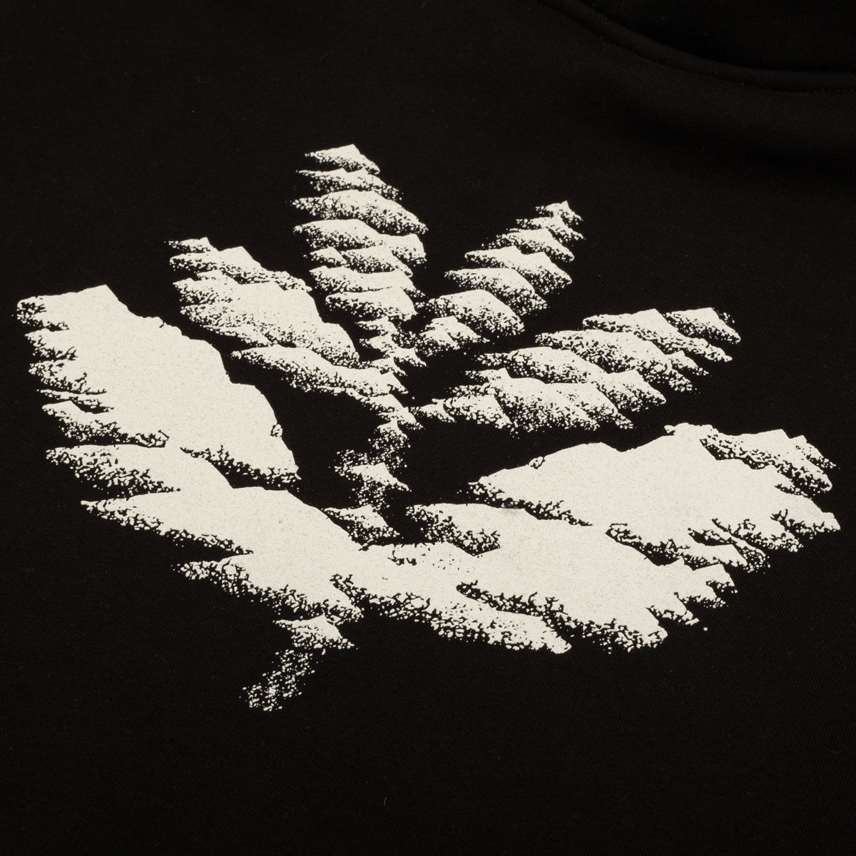 "MOUNTAINS" HOODIE (BLACK)-3