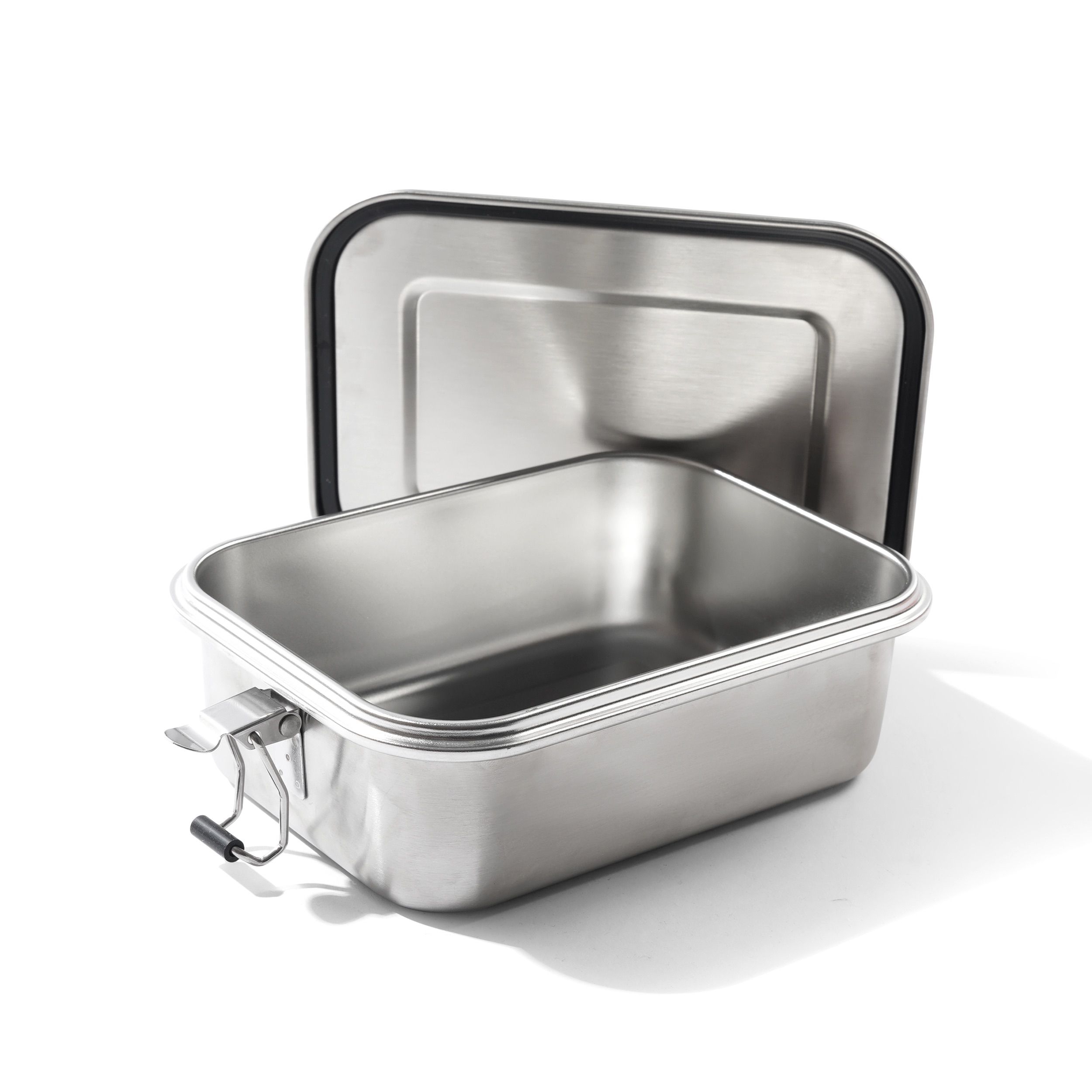 "METAL" LUNCHBOX (SILVER)-2
