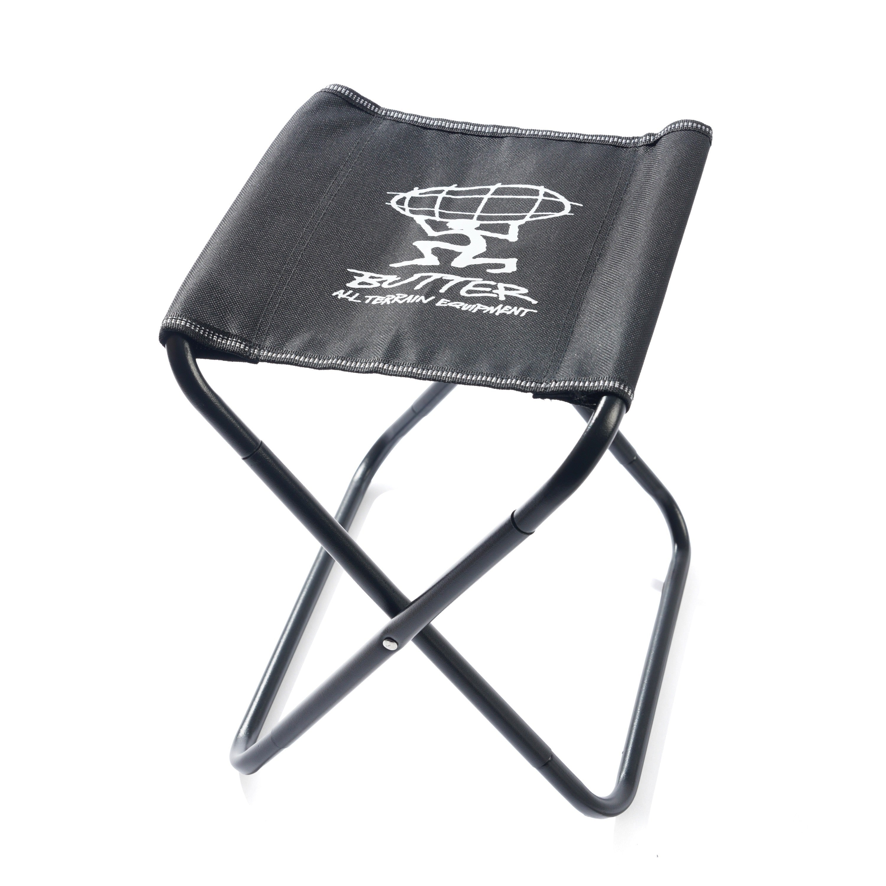BUTTER GOODS - "MINI PACKABLE" CAMPING CHAIR (BLACK)