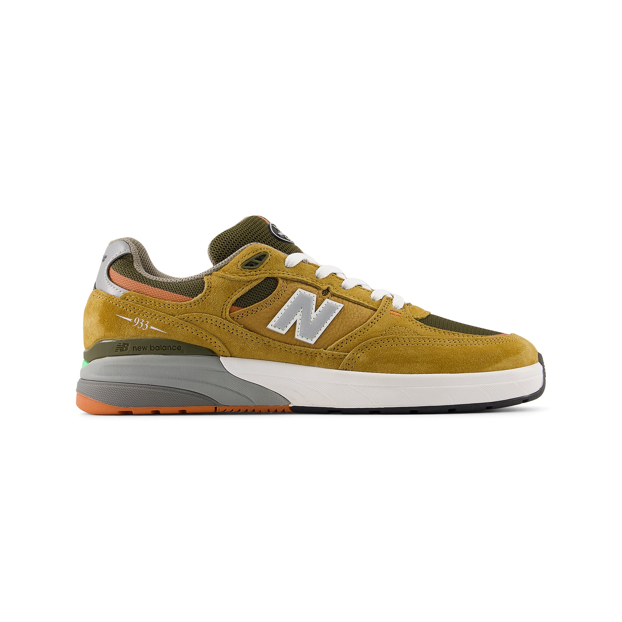 "933" ANDREW REYNOLDS' PRO SHOES (CAMEL/DARK BROWN)