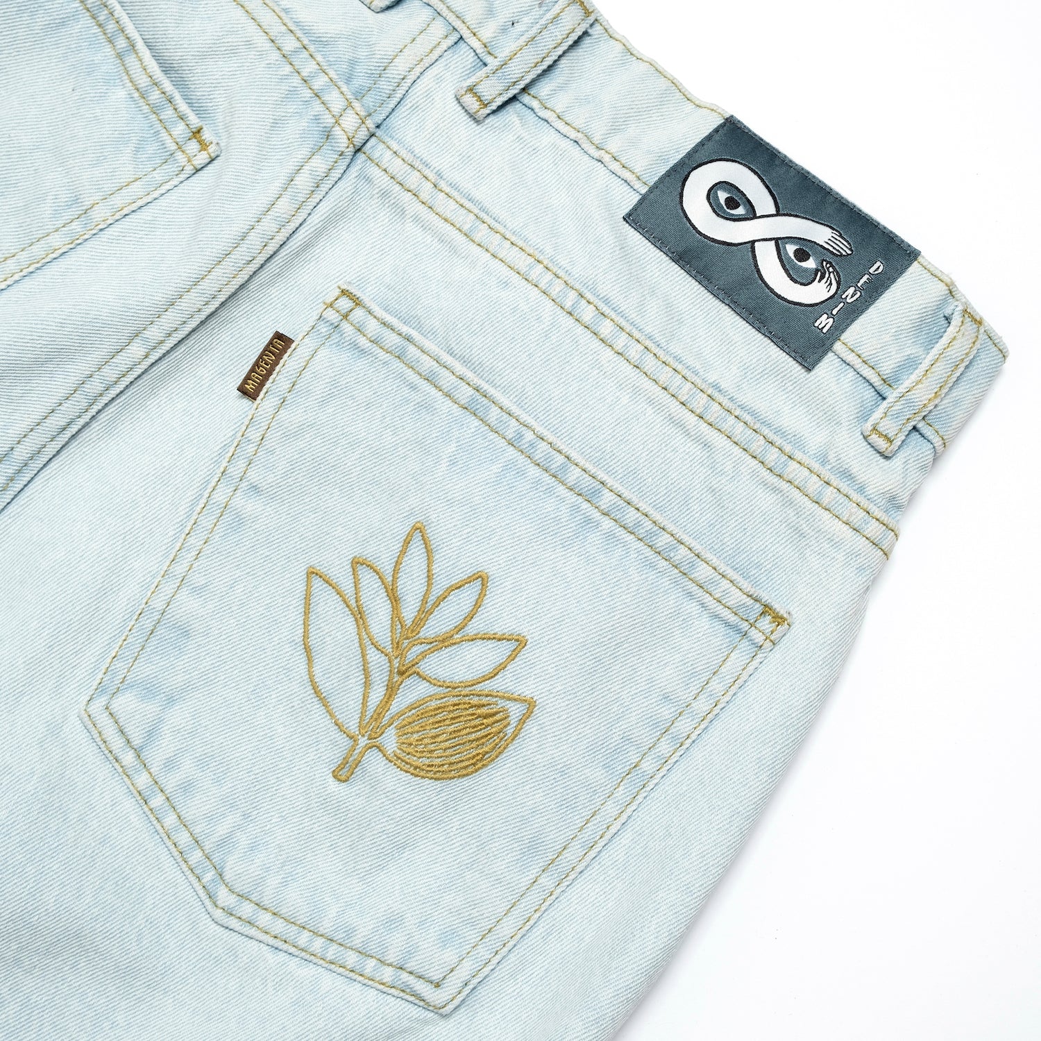 "OG" 2 TONE PANTS (ULTRAWASHED DENIM)-3