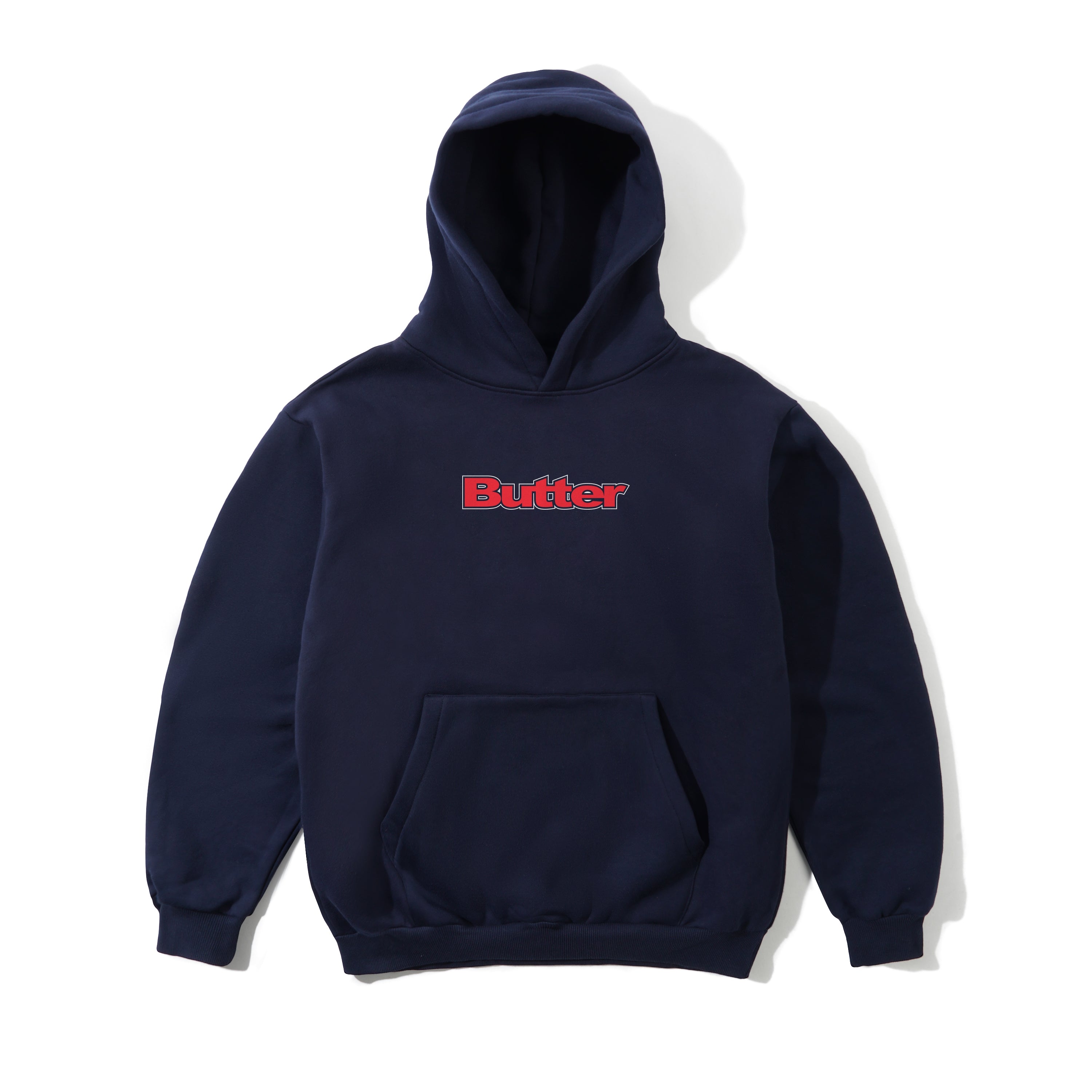 "OUTLINE" HOODIE (NAVY)