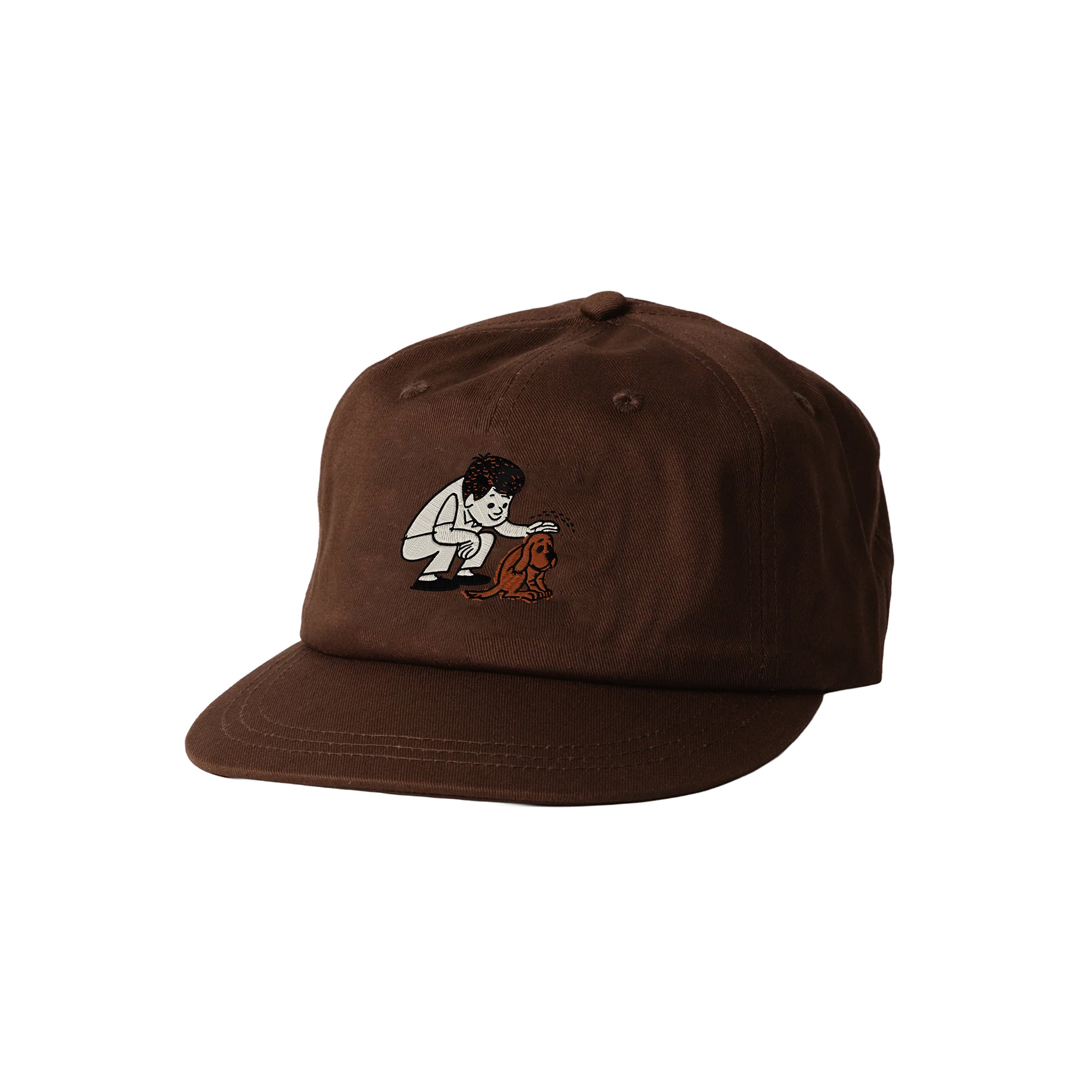 "PET THE PUPPY" HAT (BROWN)