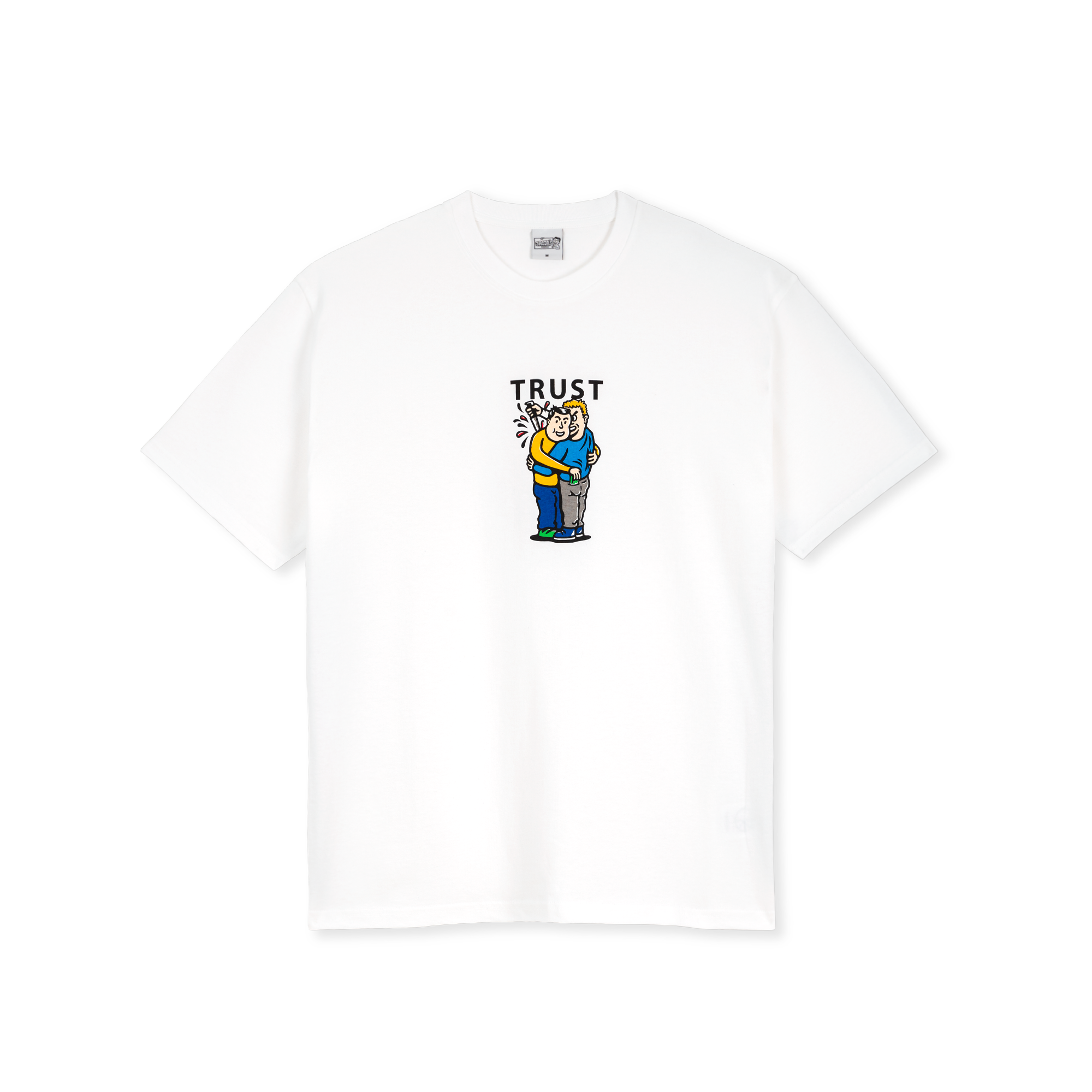 POLAR SKATE CO. - "TRUST" T-SHIRT (WHITE)-1