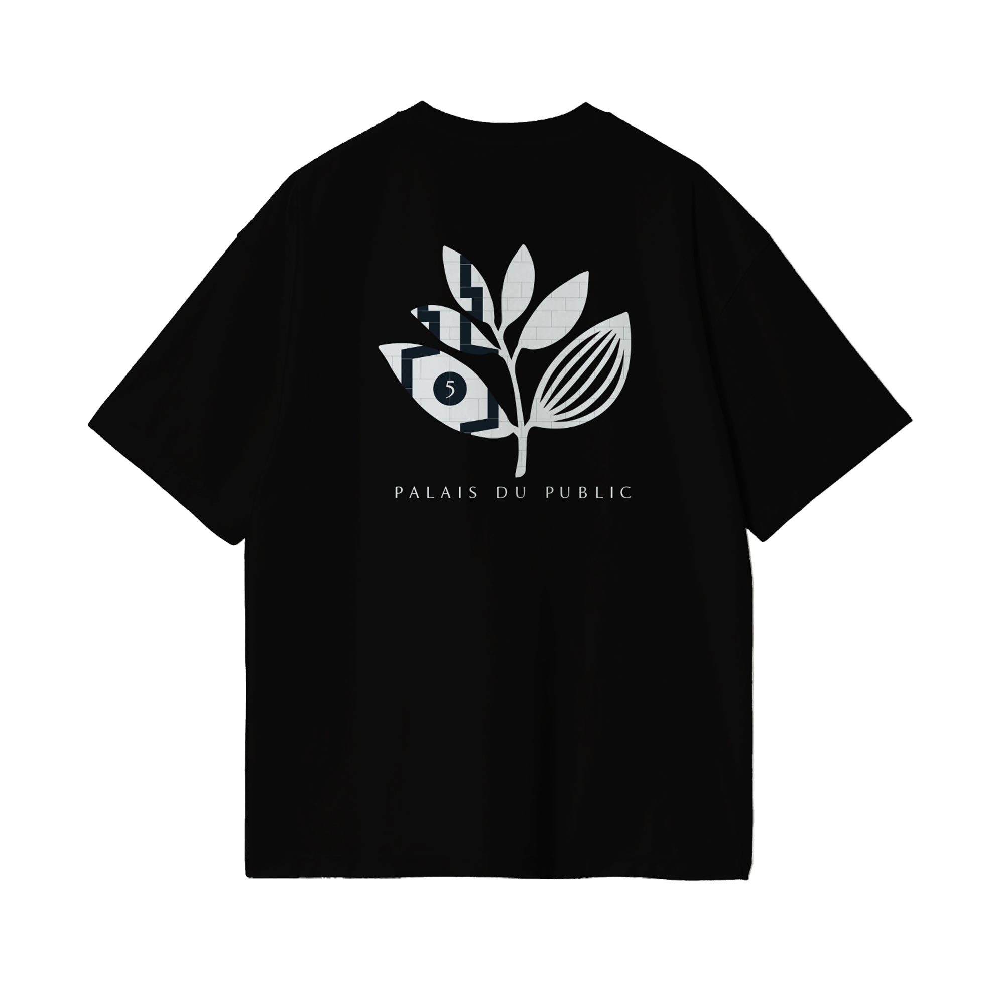 "PALAIS DU PUBLIC" T-SHIRT (BLACK)