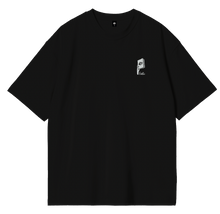 Load image into Gallery viewer, PUBLIC SKATESHOP X MAGENTA SKATEBOARDS - "PALAIS DU PUBLIC" T-SHIRT (BLACK)
