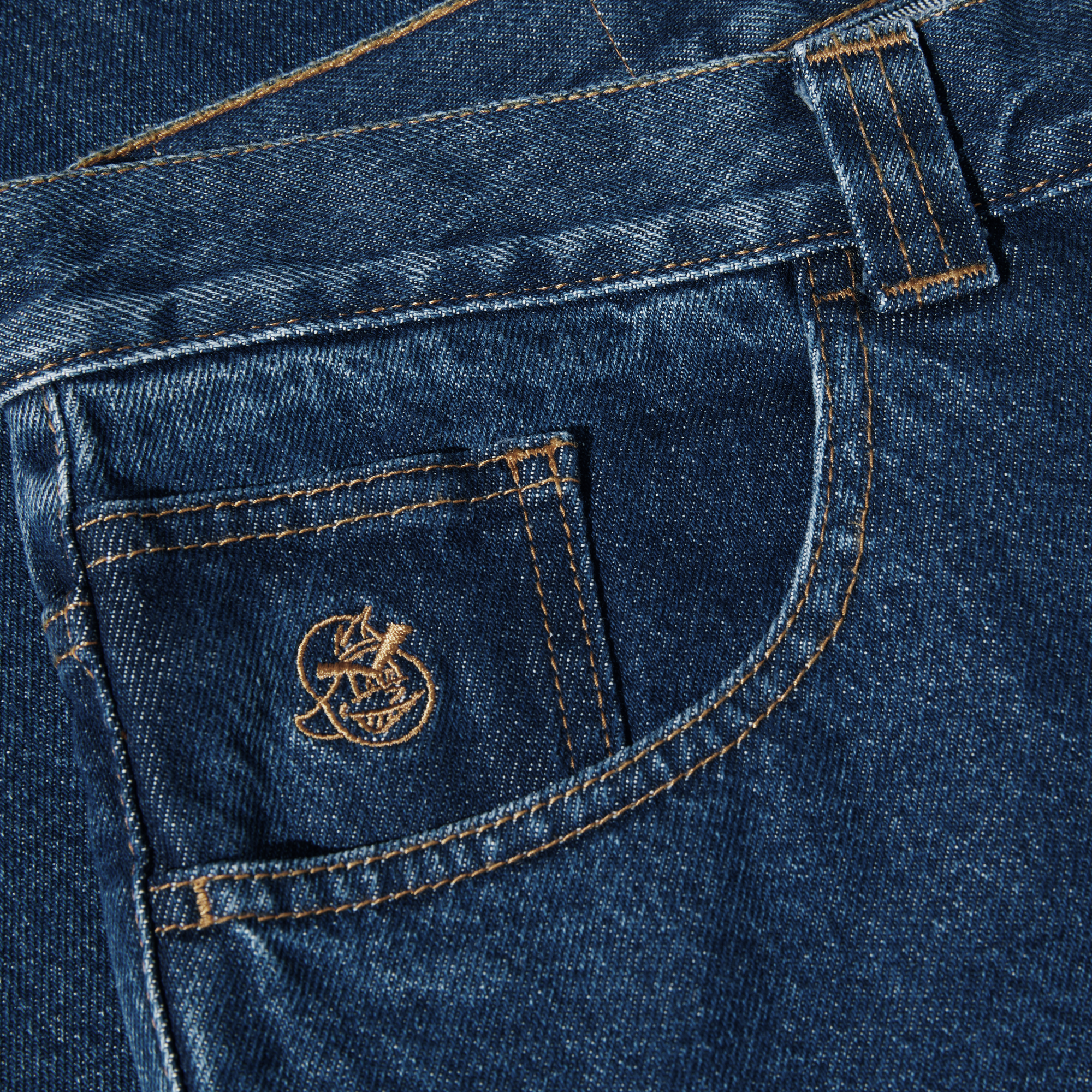 "93!" PANTS (DARK BLUE)