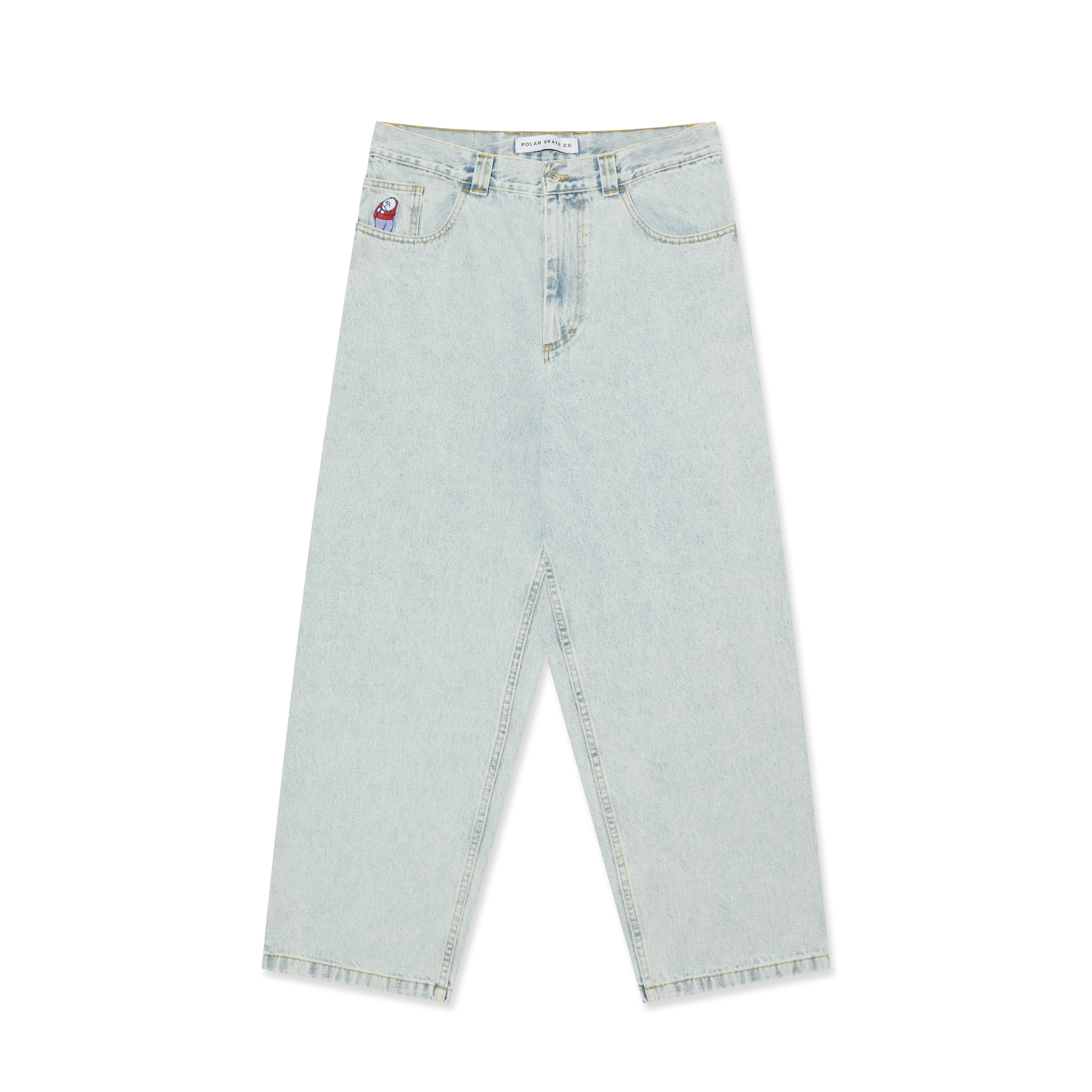 "BIG BOY OG LOGO" DENIM PANTS (LIGHT BLUE)