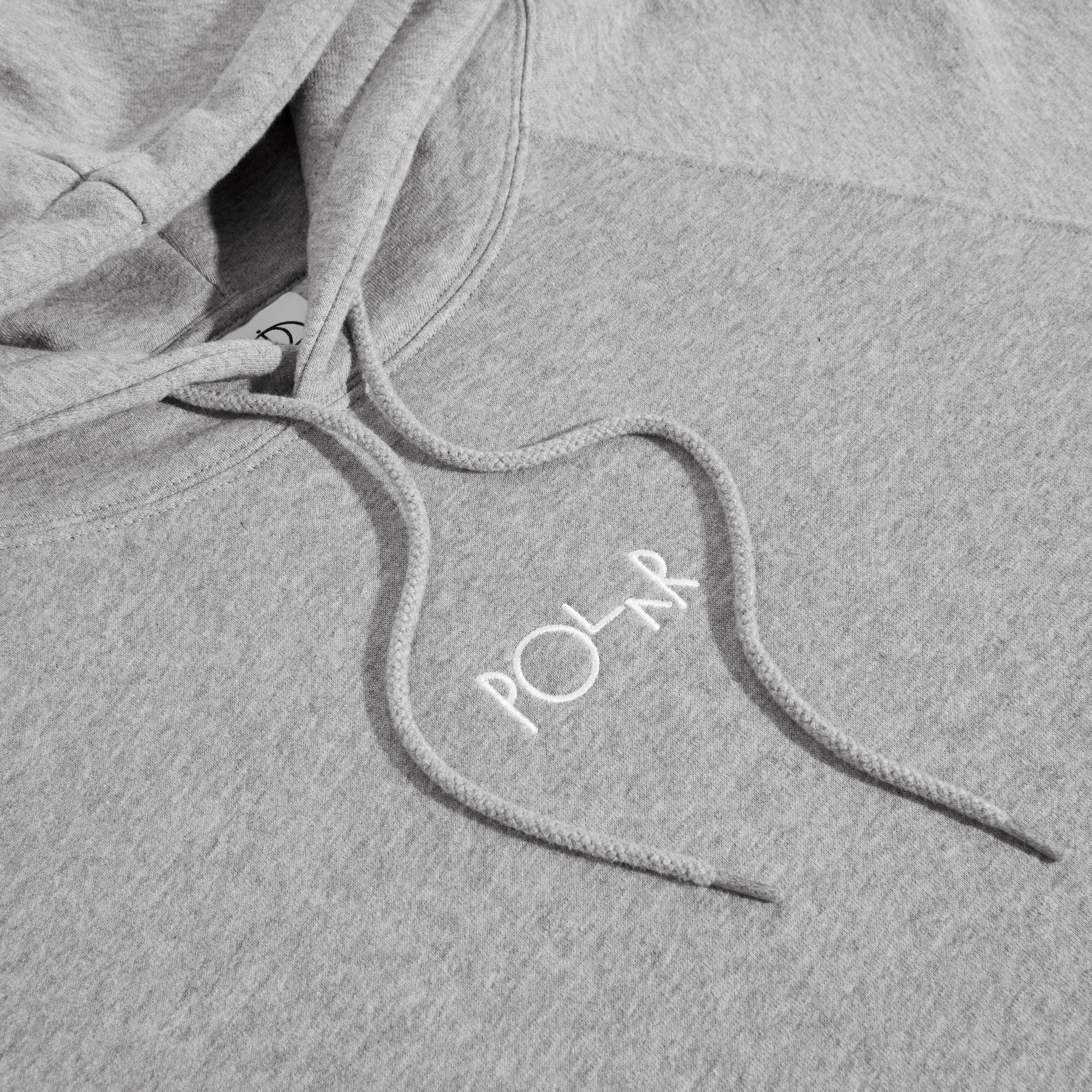 "DEFAULT" HOODIE (HEATHER GREY)-3