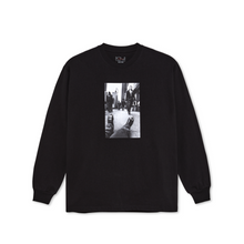 Load image into Gallery viewer, POLAR SKATE CO. - &quot;HAPPY SAD&quot; LONGSLEEVE (BLACK)

