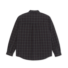 Afbeelding in Gallery-weergave laden, POLAR SKATE CO. - &quot;MITCHELL&quot; FLANNEL SHIRT (NAVY/BROWN)
