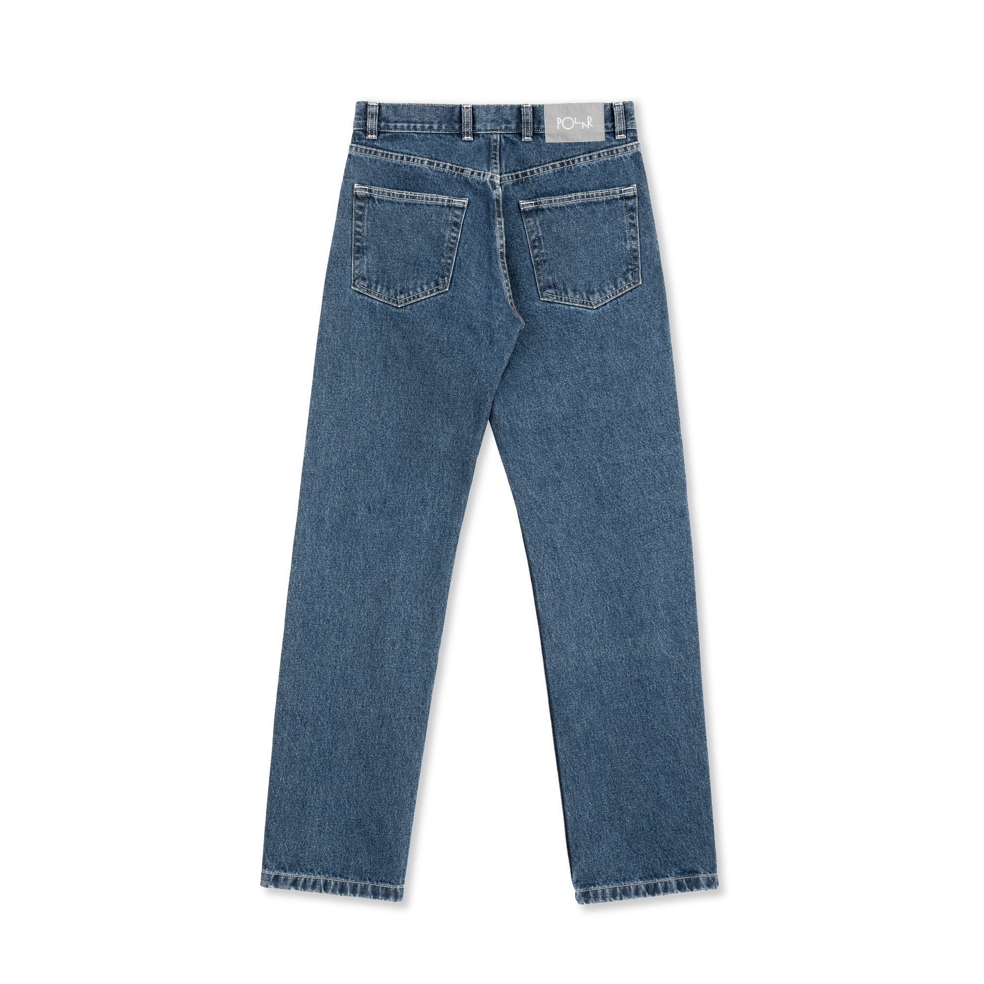 "89!" PANTS (BLUE WASH)