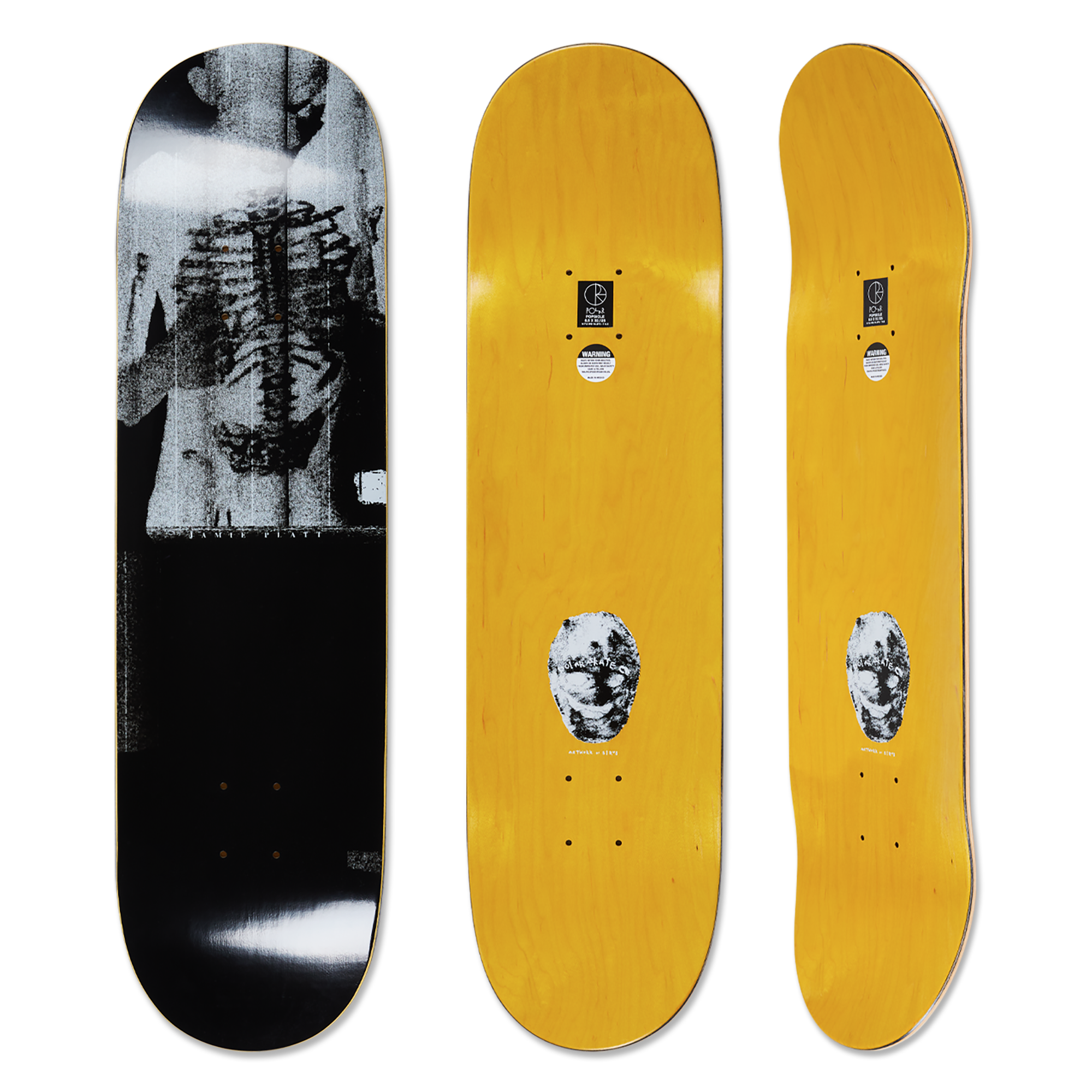 PLATT'S "SKELETON KID" DECK (8.5")