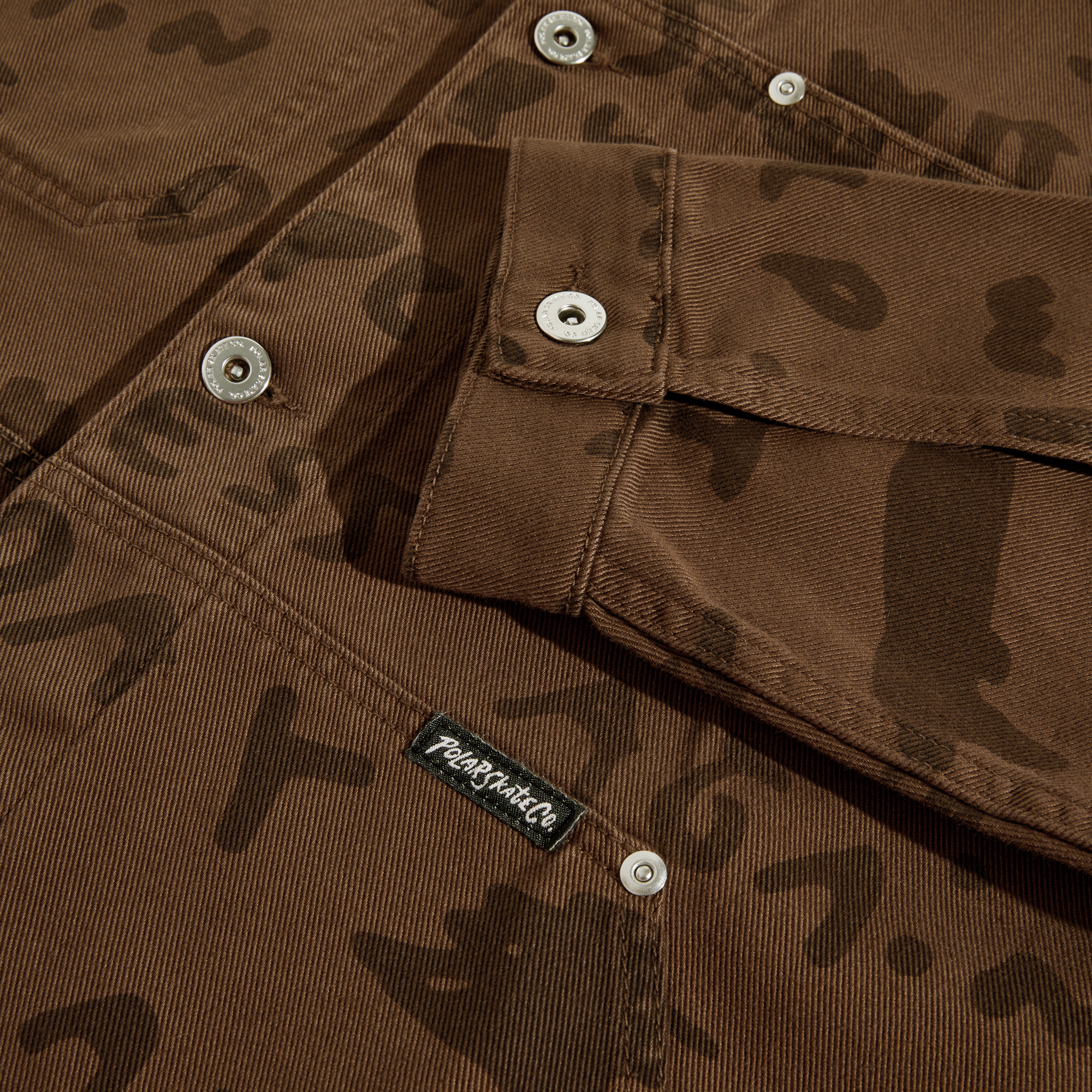 "SAD NOTES" PATRIK JACKET (WALNUT)-5