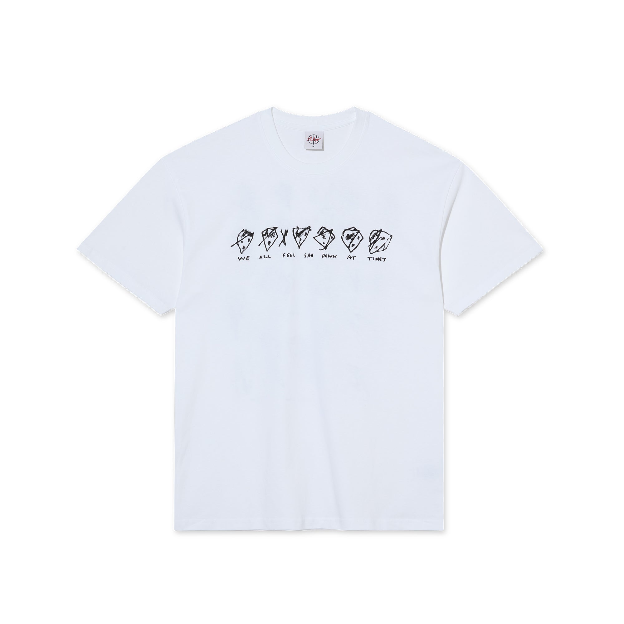 "SAD AT TIMES" T-SHIRT (WHITE)