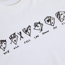 Load image into Gallery viewer, POLAR SKATE CO. - &quot;SAD AT TIMES&quot; T-SHIRT (WHITE)
