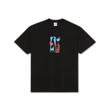 Load image into Gallery viewer, POLAR SKATE CO. - &quot;SITTING HANDS&quot; T-SHIRT (BLACK)
