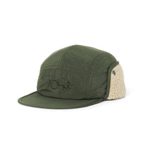 Load image into Gallery viewer, POLAR SKATE CO. - &quot;VILDE&quot; FLAP CAP (ARMY GREEN)
