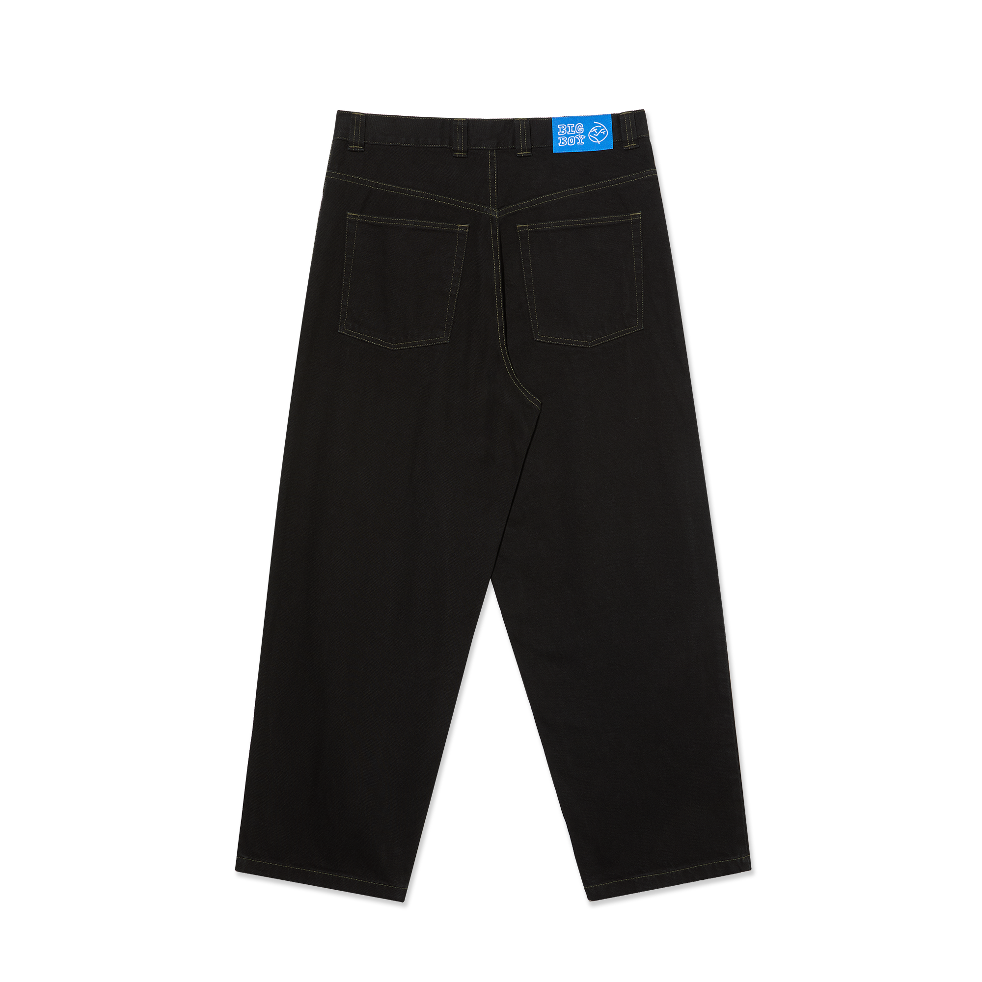POLAR SKATE CO - "BIG BOY" PANTS (BLACK/DARK OLIVE)