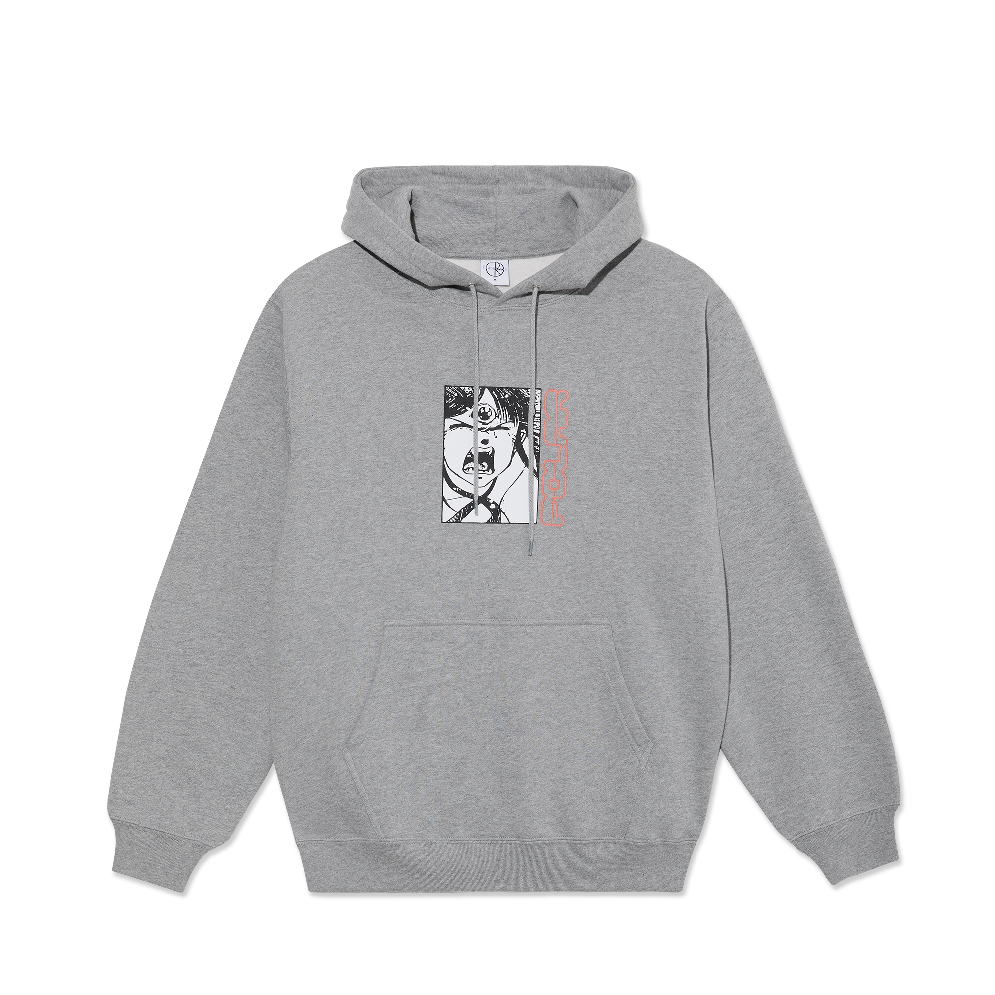 POLAR SKATE CO. - "THIRD EYE" DAVE HOODIE (HEATHER GREY)