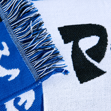 Load image into Gallery viewer, POLAR SKATE CO. - &quot;CHECKERS&quot; FOOTBALL SCARF (BLUE)
