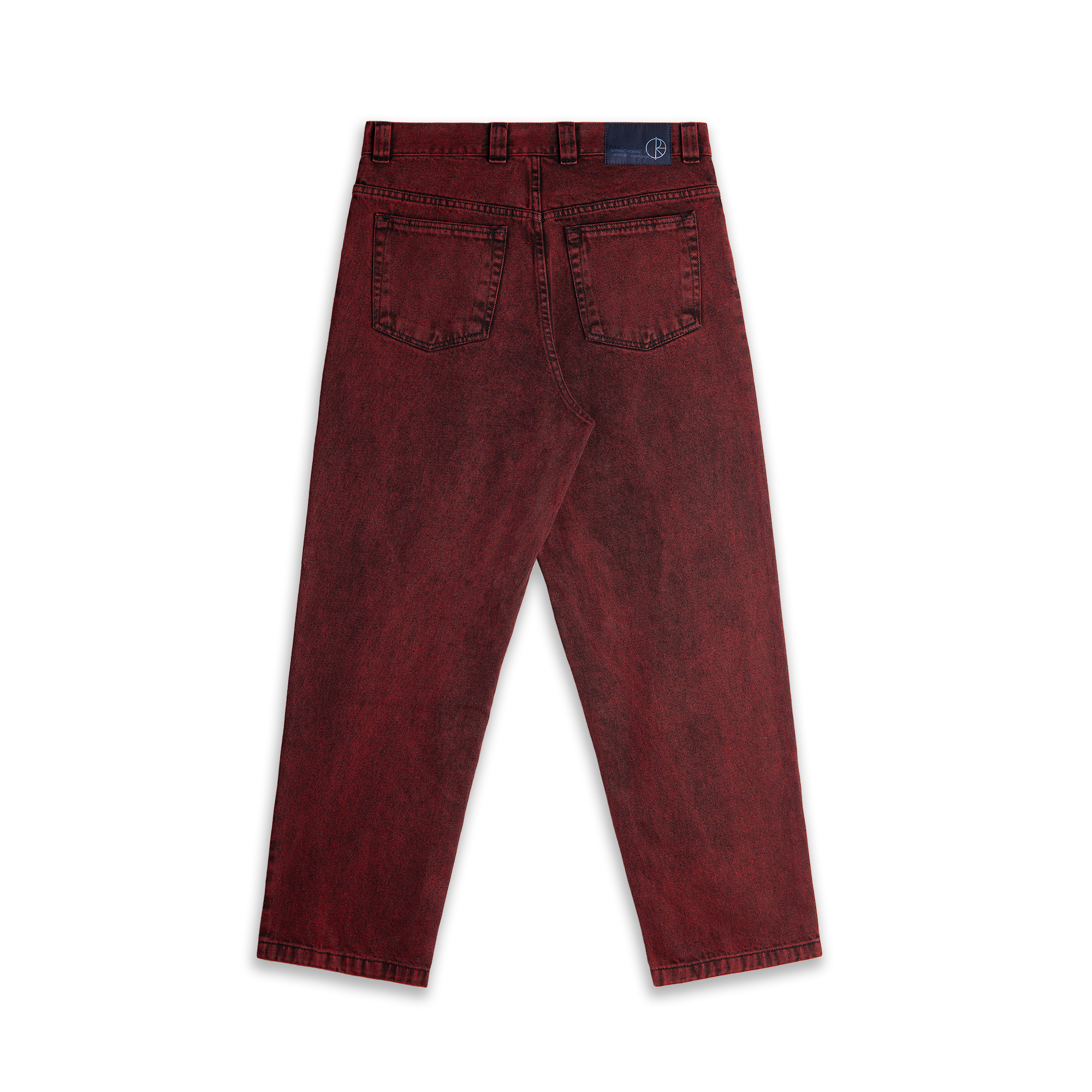 "93" DENIM PANTS (RED BLACK)-1