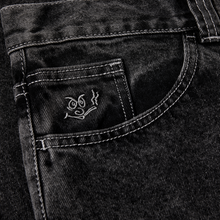 Load image into Gallery viewer, POLAR SKATE CO. - &quot;&#39;92!&quot; PANTS (SILVER BLACK)
