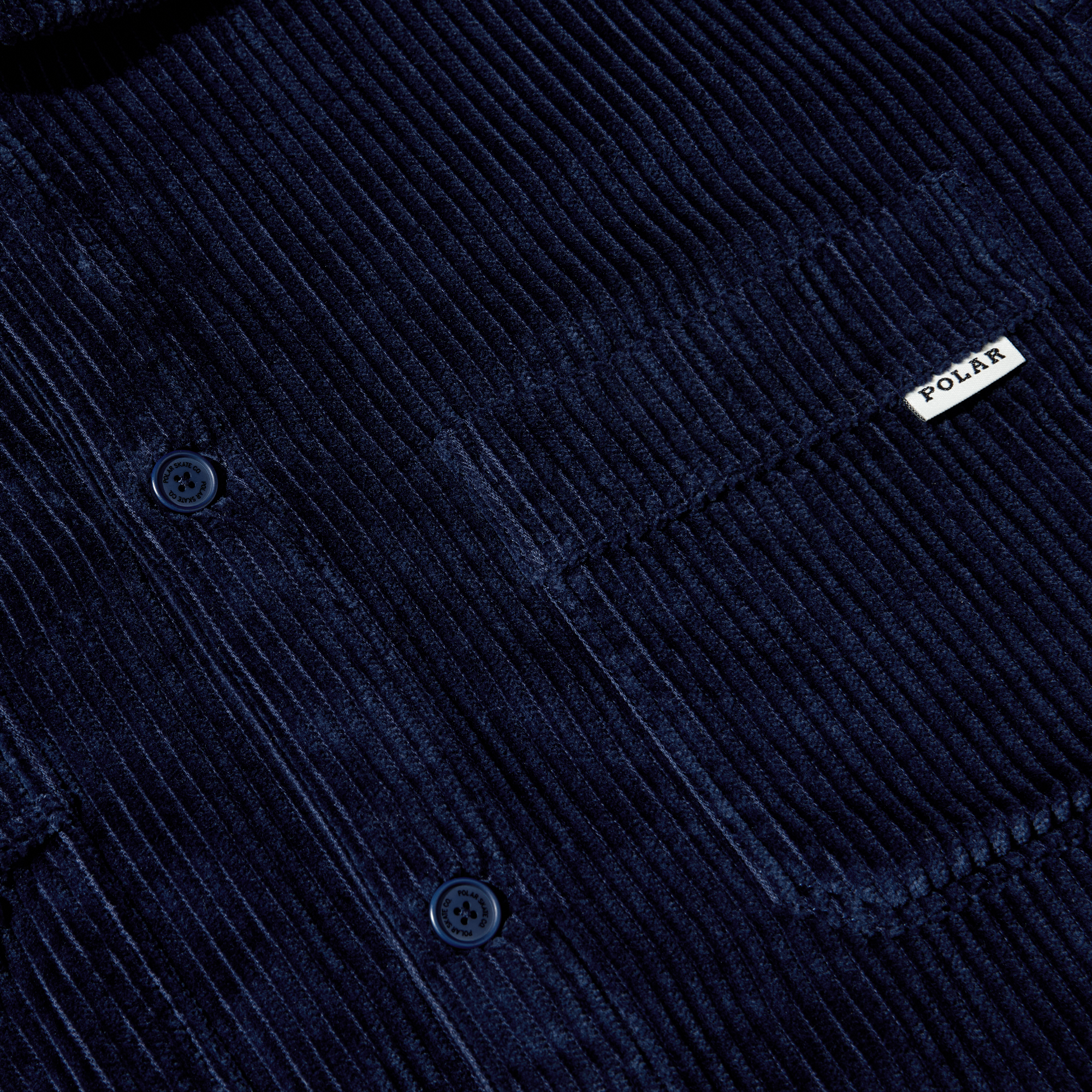 "BIG BOY" CORDUROY OVERSHIRT (NAVY BLUE)-3