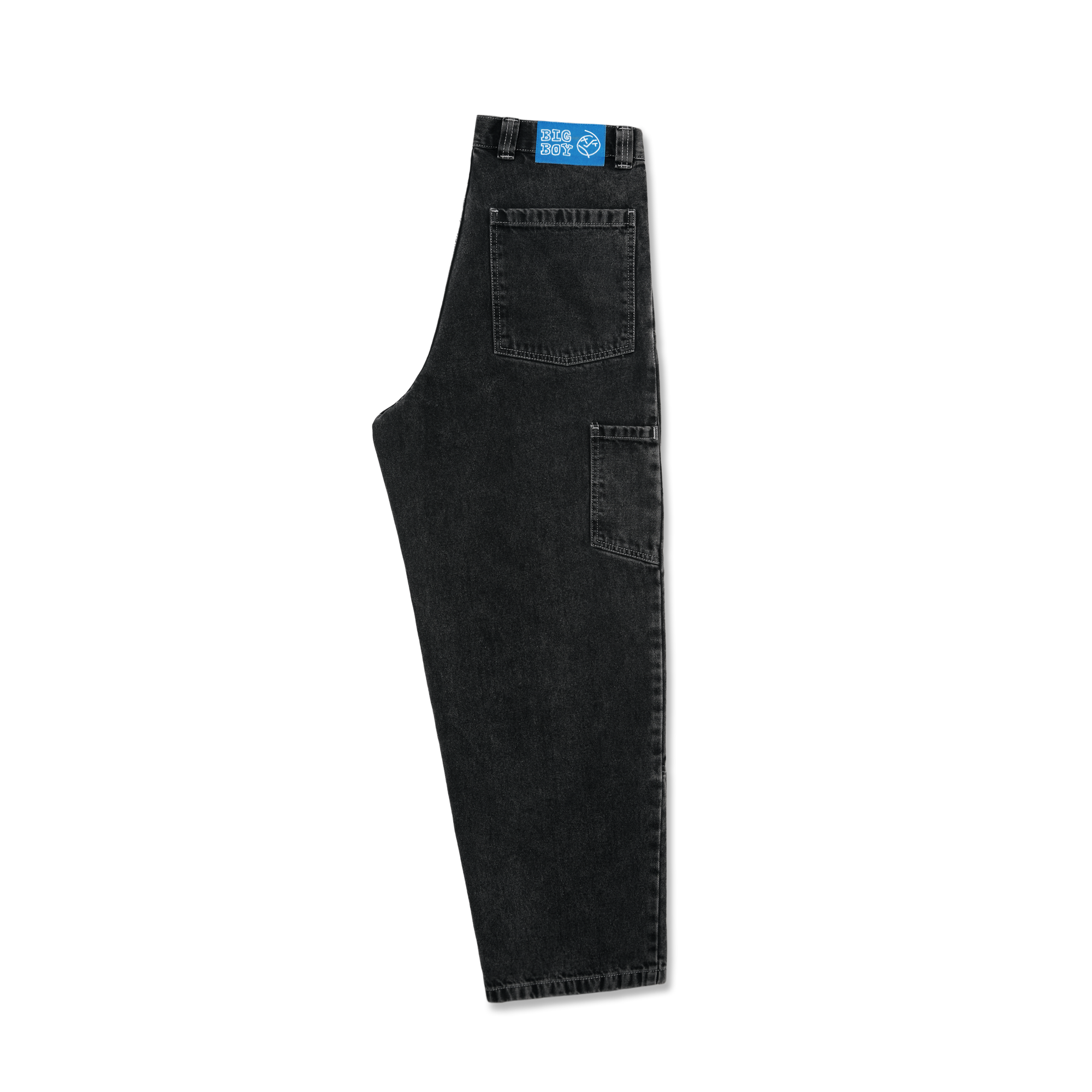 "BIG BOY" WORK KNEE PANTS (SILVER BLACK)-3