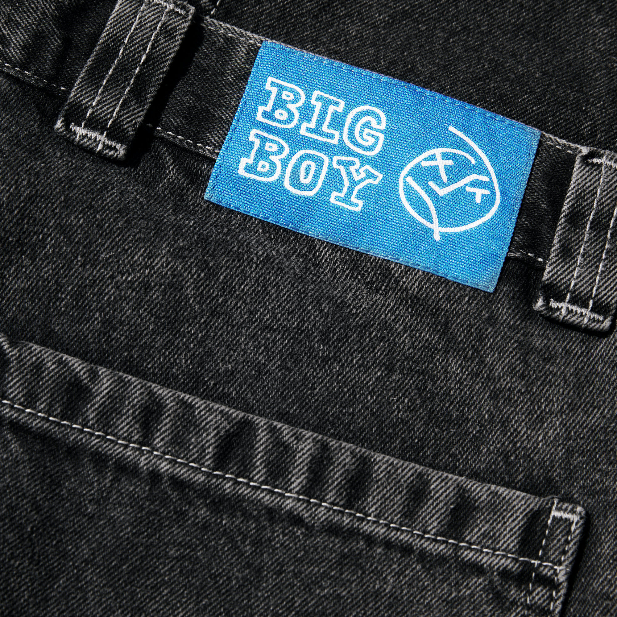 "BIG BOY" WORK KNEE PANTS (SILVER BLACK)-5