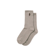 Cargar imagen en el visor de la galería, POLAR SKATE CO. - &quot;NO COMPLY&quot; RIB SOCKS (SAND/BROWN)
