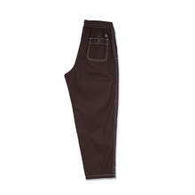Afbeelding in Gallery-weergave laden, POLAR SKATE CO. - &quot;SURF&quot; PANTS (BROWN/CONTRAST STITCH)
