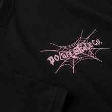 Load image into Gallery viewer, POLAR SKATE CO. - &quot;SPIDER WEB&quot; T-SHIRT (BLACK)

