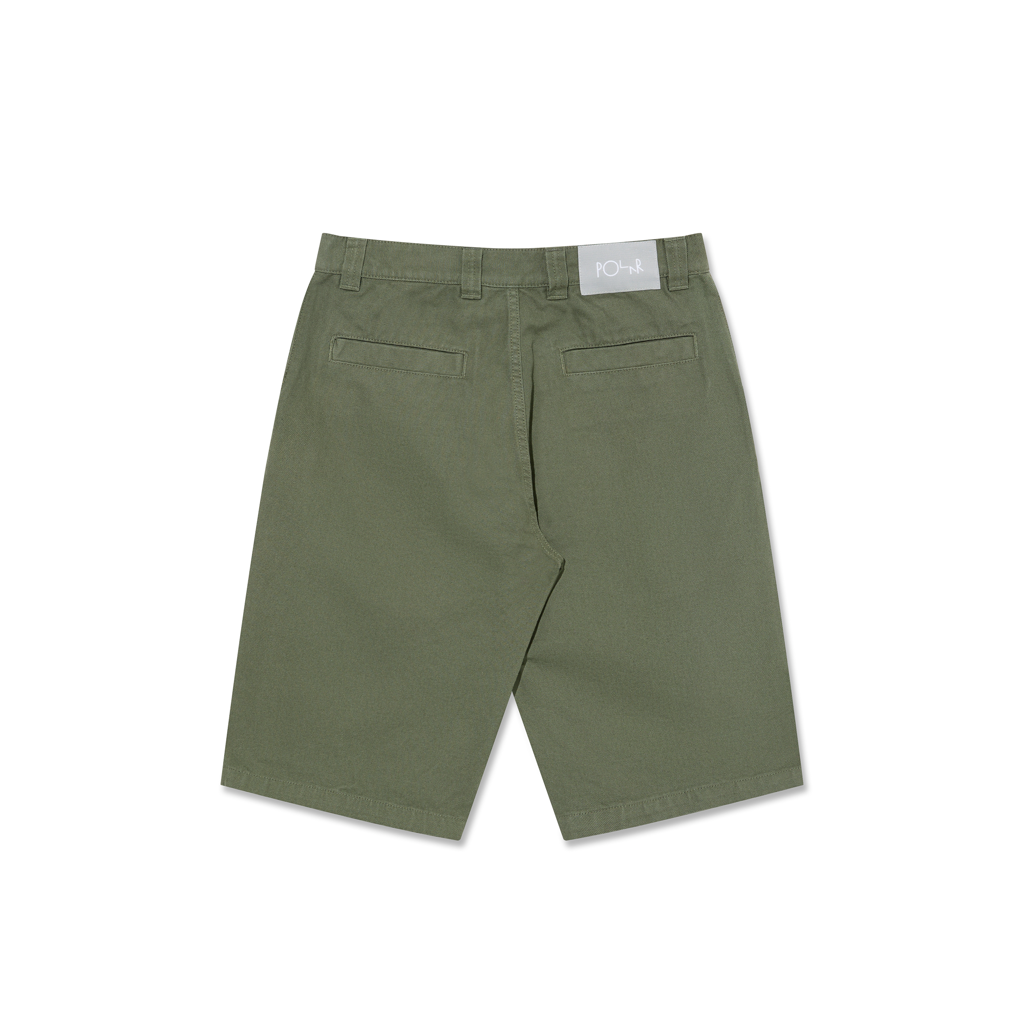 POLAR SKATE CO. - "44!" SHORTS (GREY GREEN)