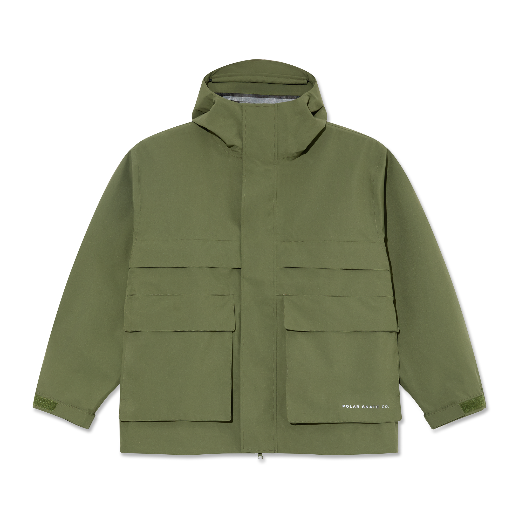 "CARGO" SHELL JACKET (MOSS GREEN)