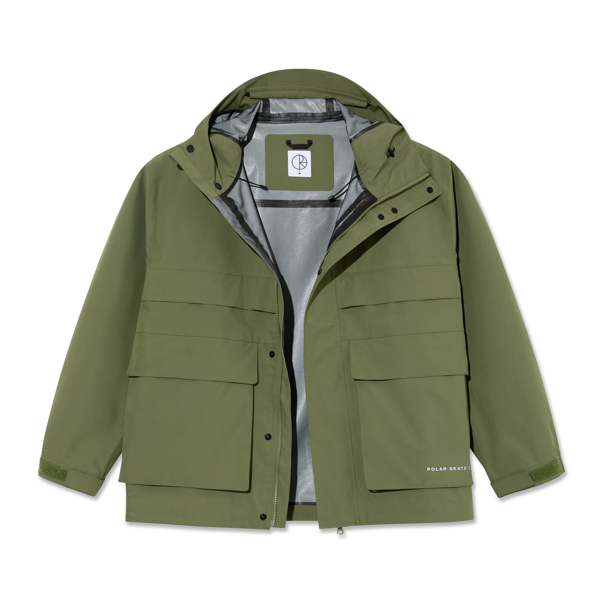 "CARGO" SHELL JACKET (MOSS GREEN)
