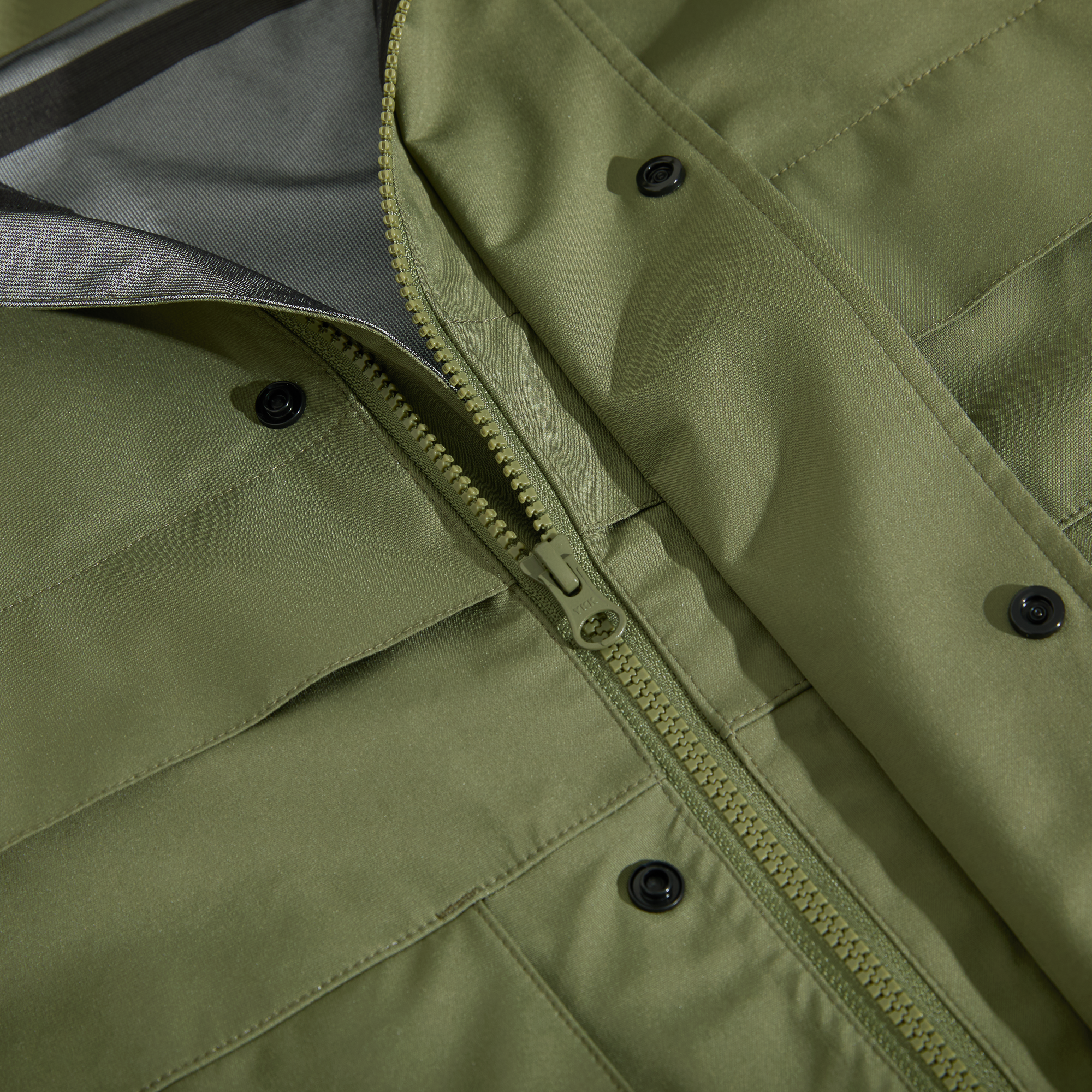 "CARGO" SHELL JACKET (MOSS GREEN)-4
