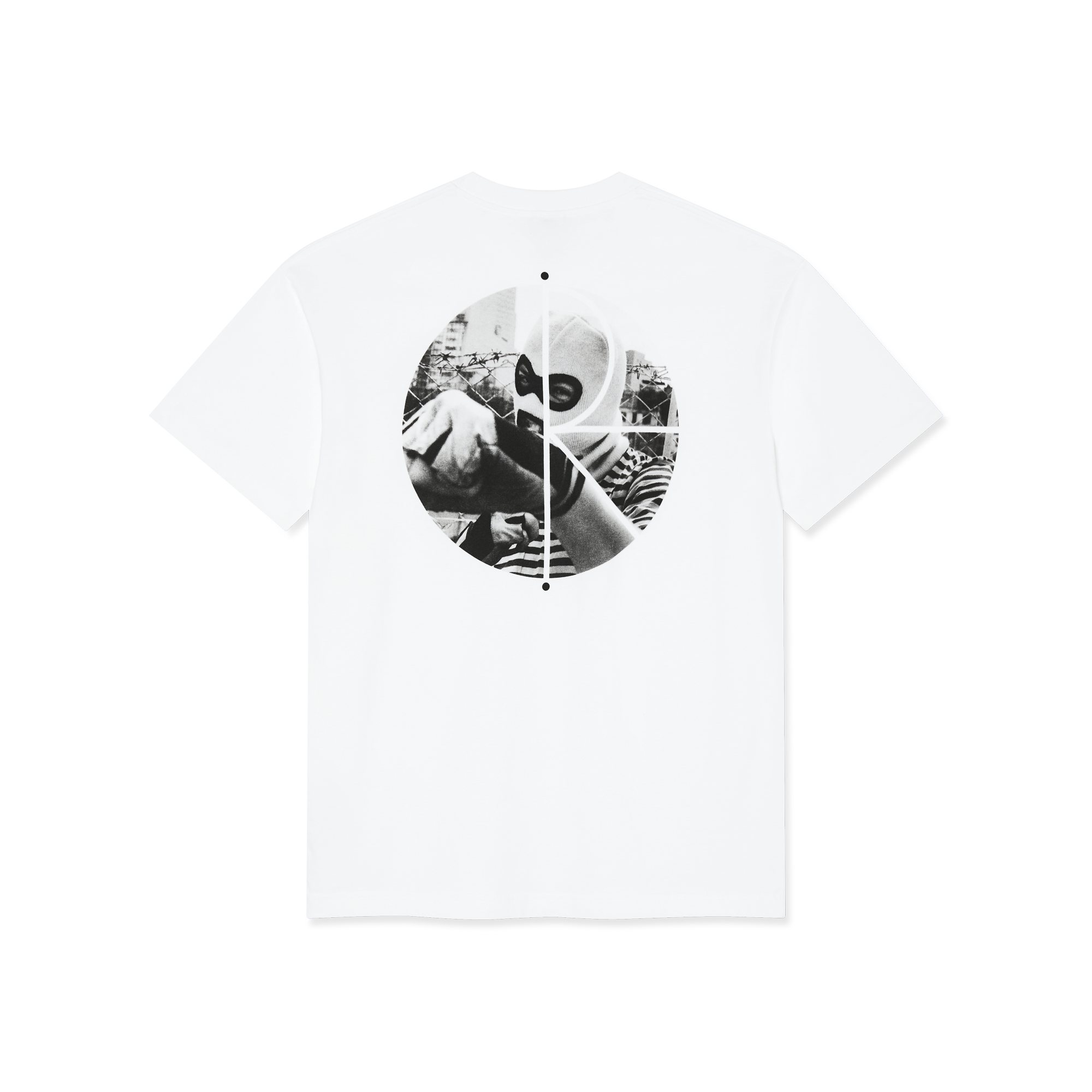 "KLEZ FILL LOGO" T-SHIRT (WHITE)