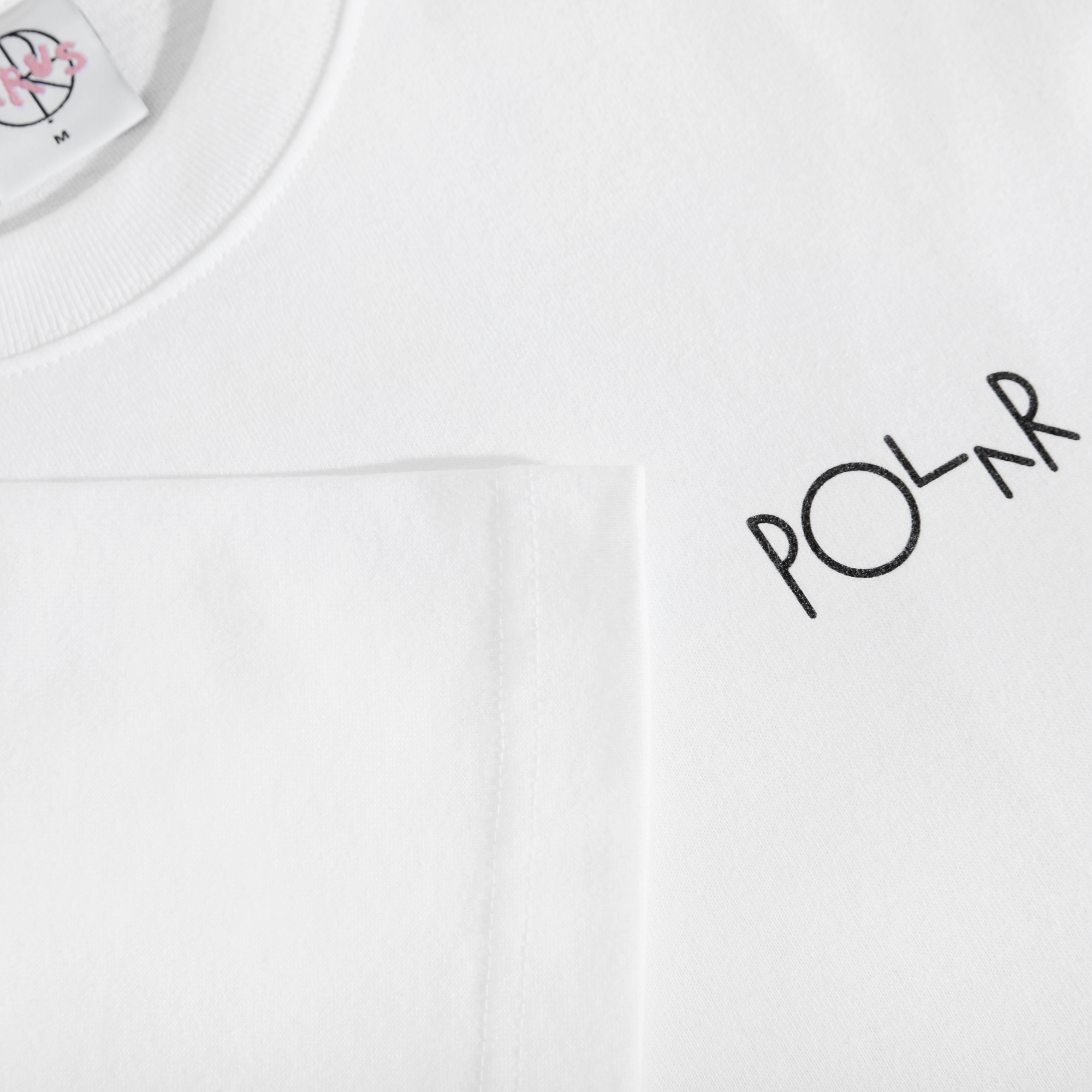 "OURSELVES COLLAGE FILL LOGO" T-SHIRT (WHITE)-3