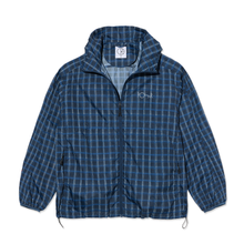 Load image into Gallery viewer, POLAR SKATE CO. - "CHASE" LIGHT SHELL JACKET (BLUE CHECK)

