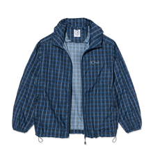 Load image into Gallery viewer, POLAR SKATE CO. - "CHASE" LIGHT SHELL JACKET (BLUE CHECK)
