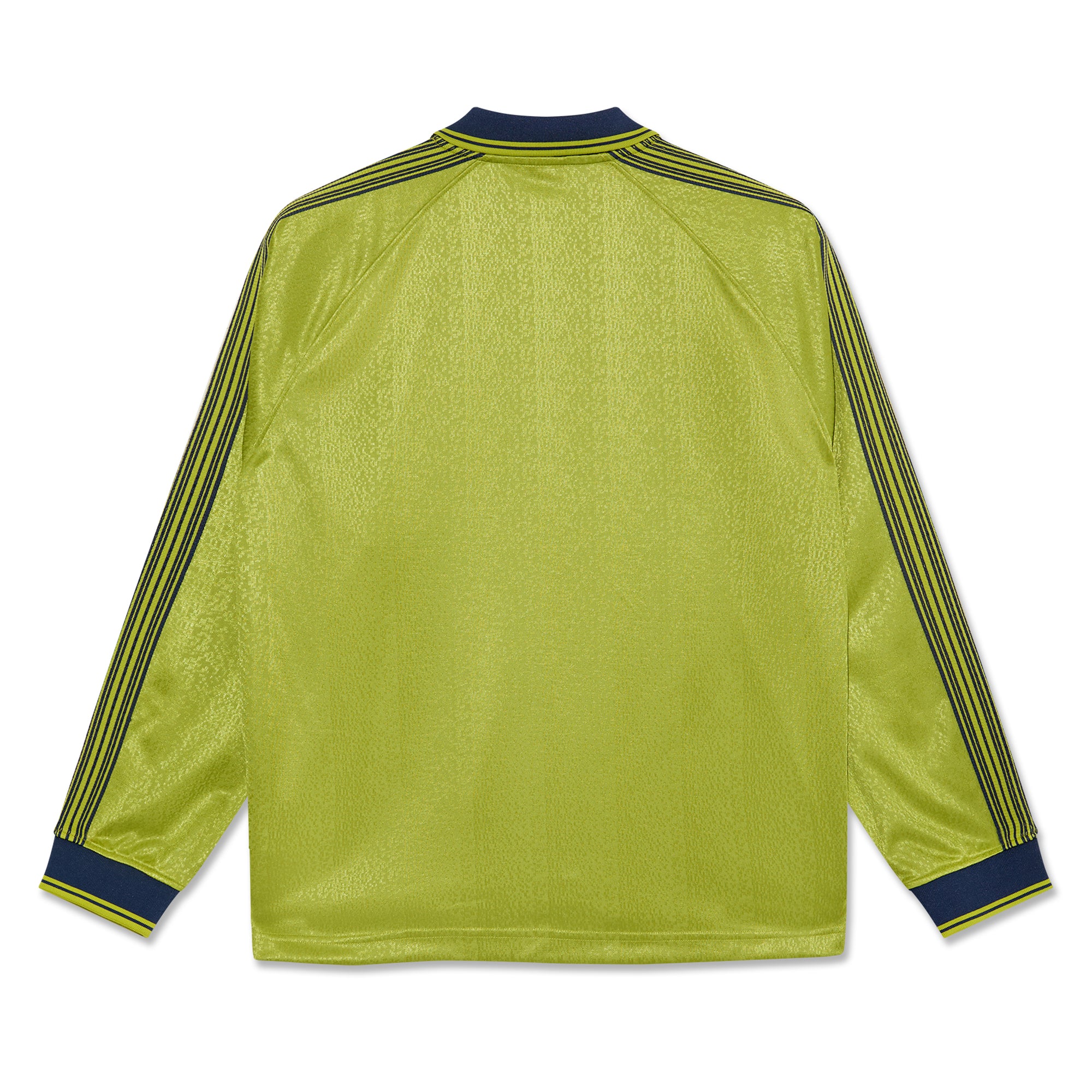 "DAVIE" LONGSLEEVE FOOTBALL SHIRT (PERIDOT/DARK BLUE)