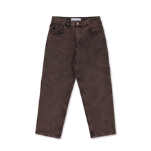 Carica l&#39;immagine nel visualizzatore di Gallery, POLAR SKATE CO. - &quot;93!&quot; PANTS (MUDBROWN)
