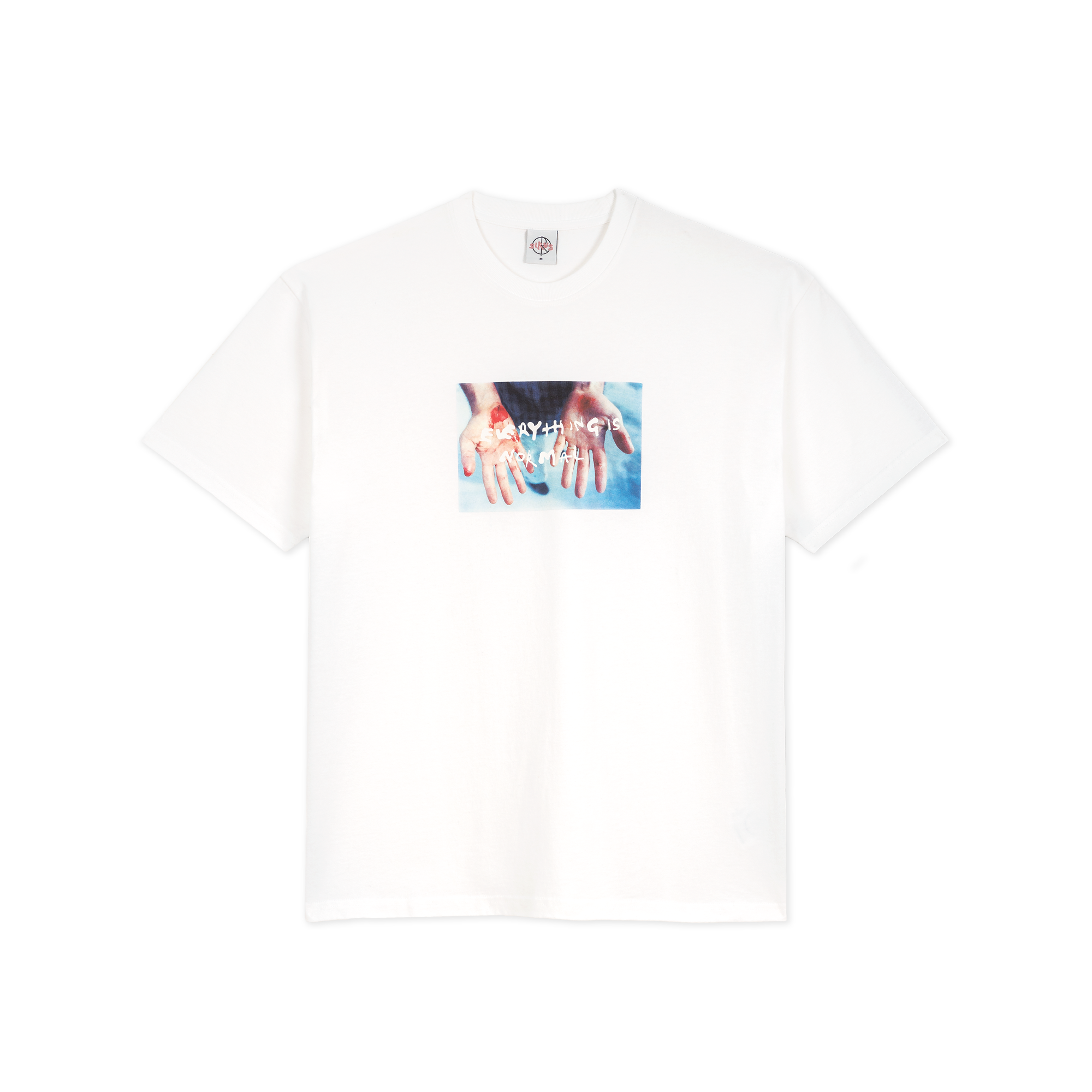 POLAR SKATE CO. - "COMMITMENT" T-SHIRT (WHITE)-1